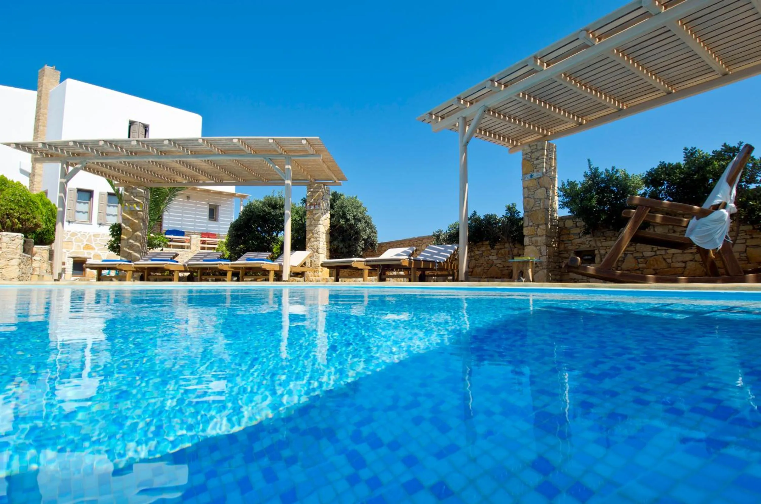 Swimming pool in Kallisti Hotel