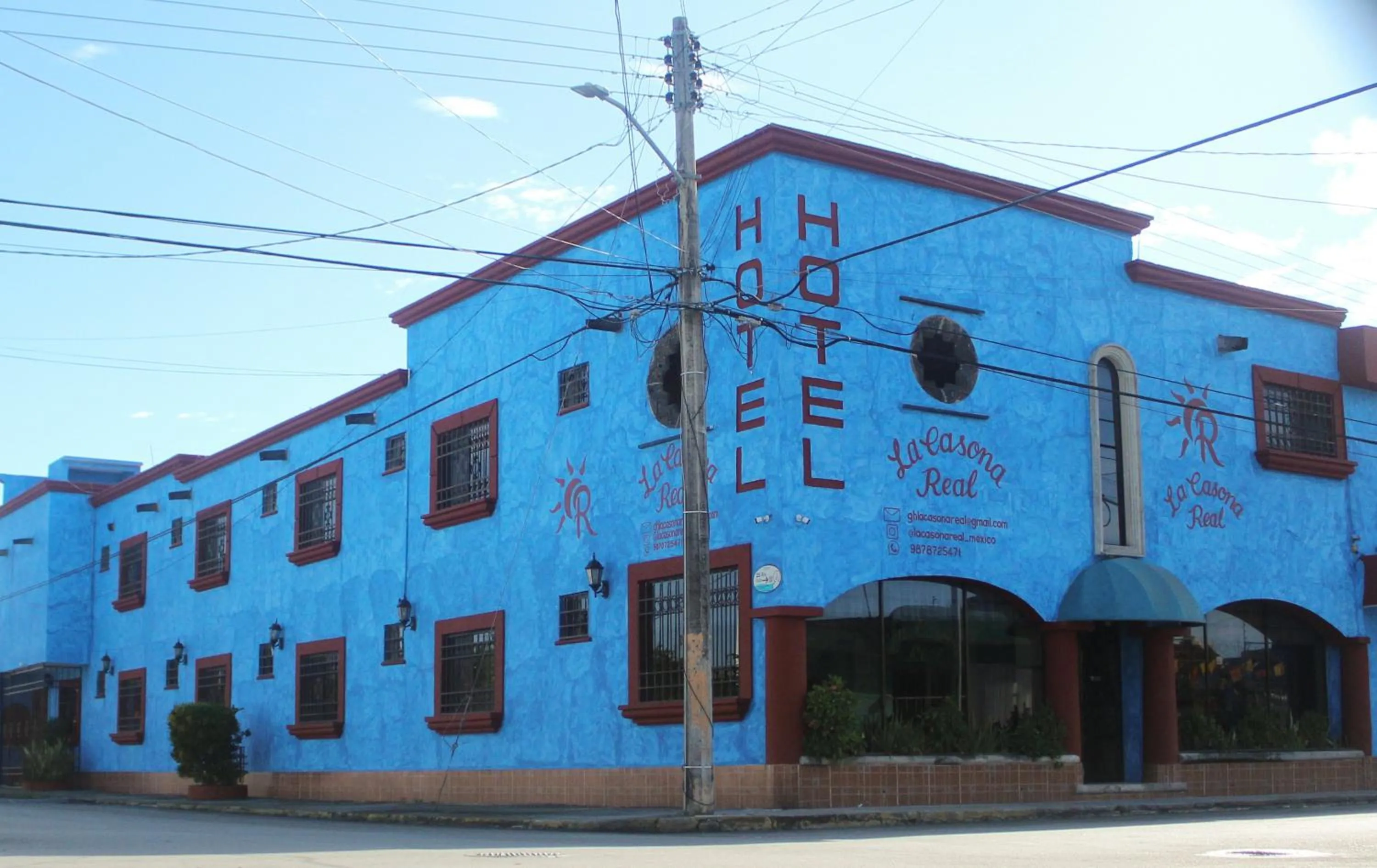Facade/entrance in Hotel La Casona Real