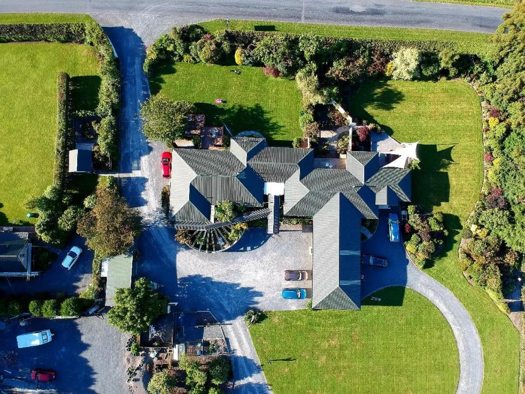 Bird's eye view in Te Mahuru Retreat