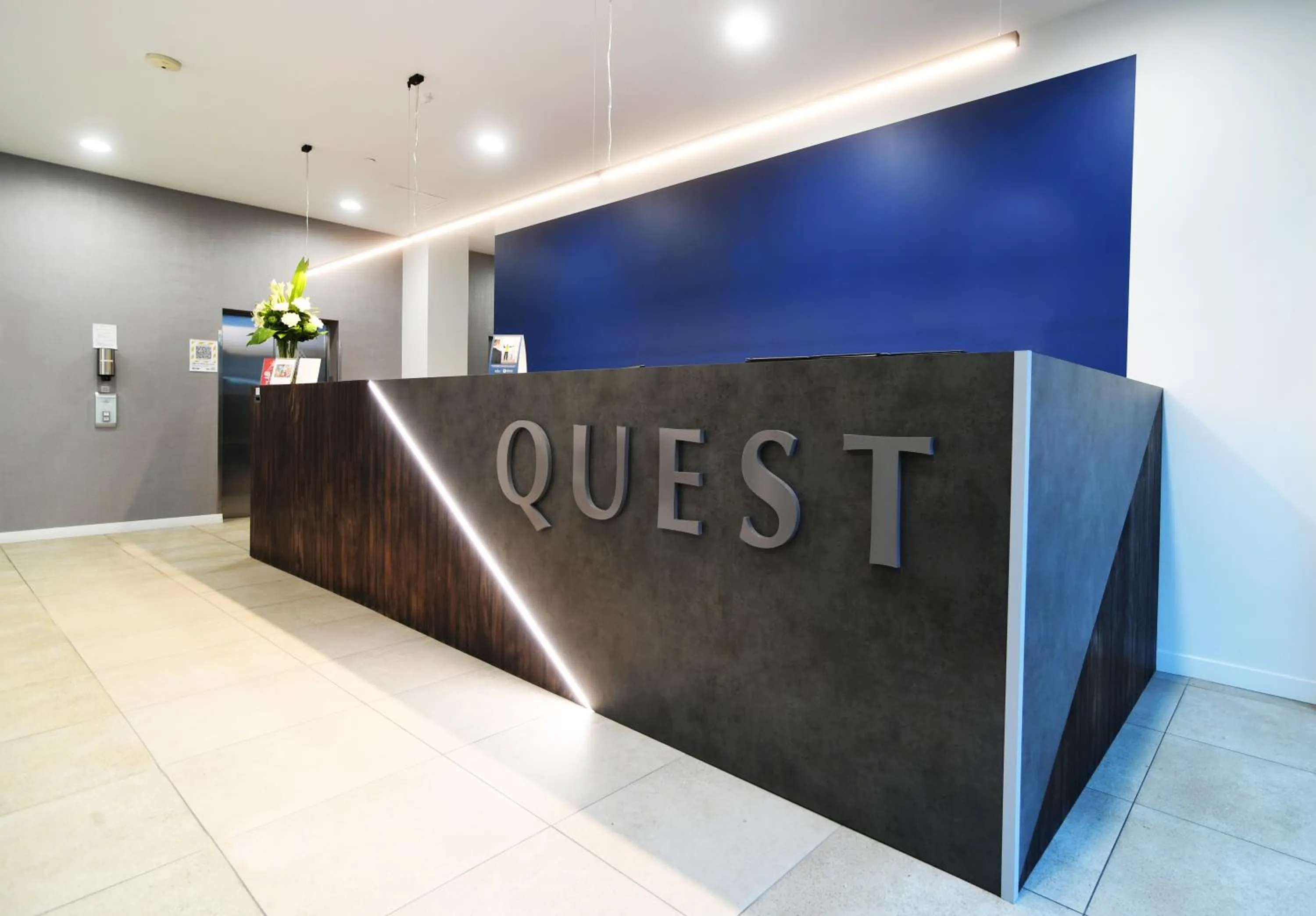 Lobby or reception in Quest Highbrook
