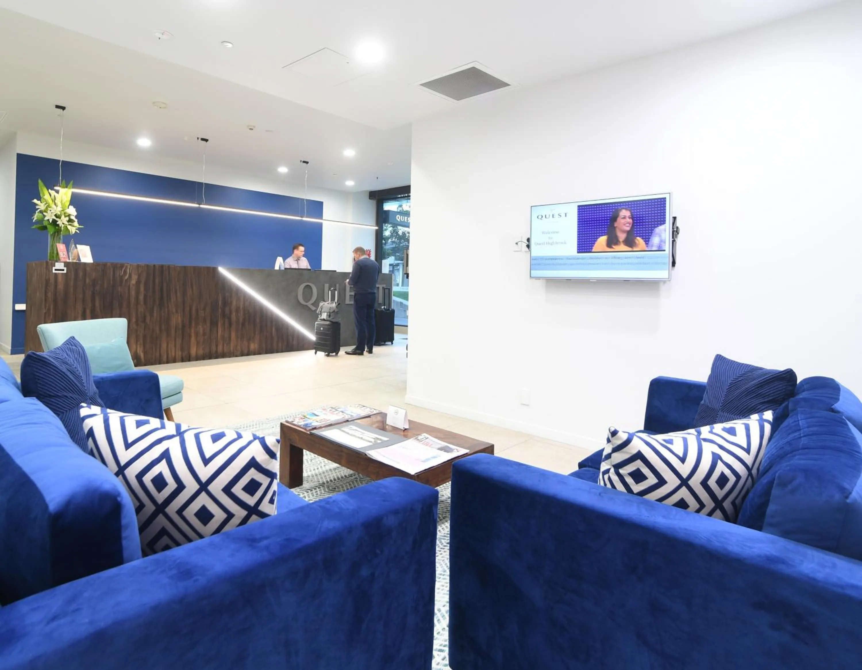 Lobby or reception in Quest Highbrook