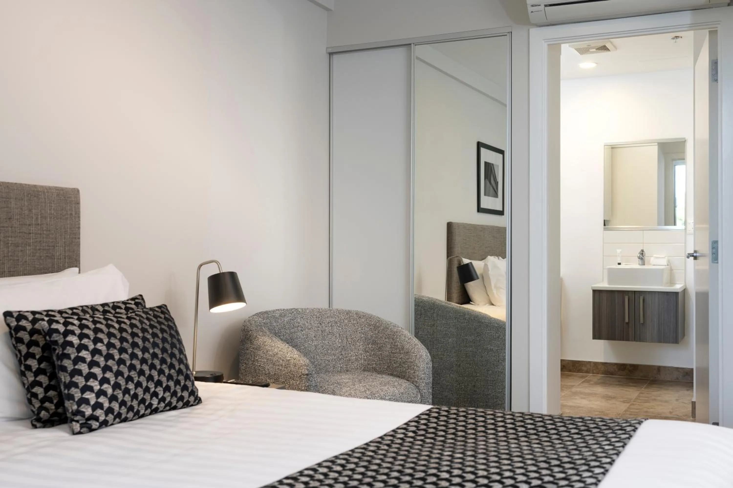 Bed in Quest on Beaumont