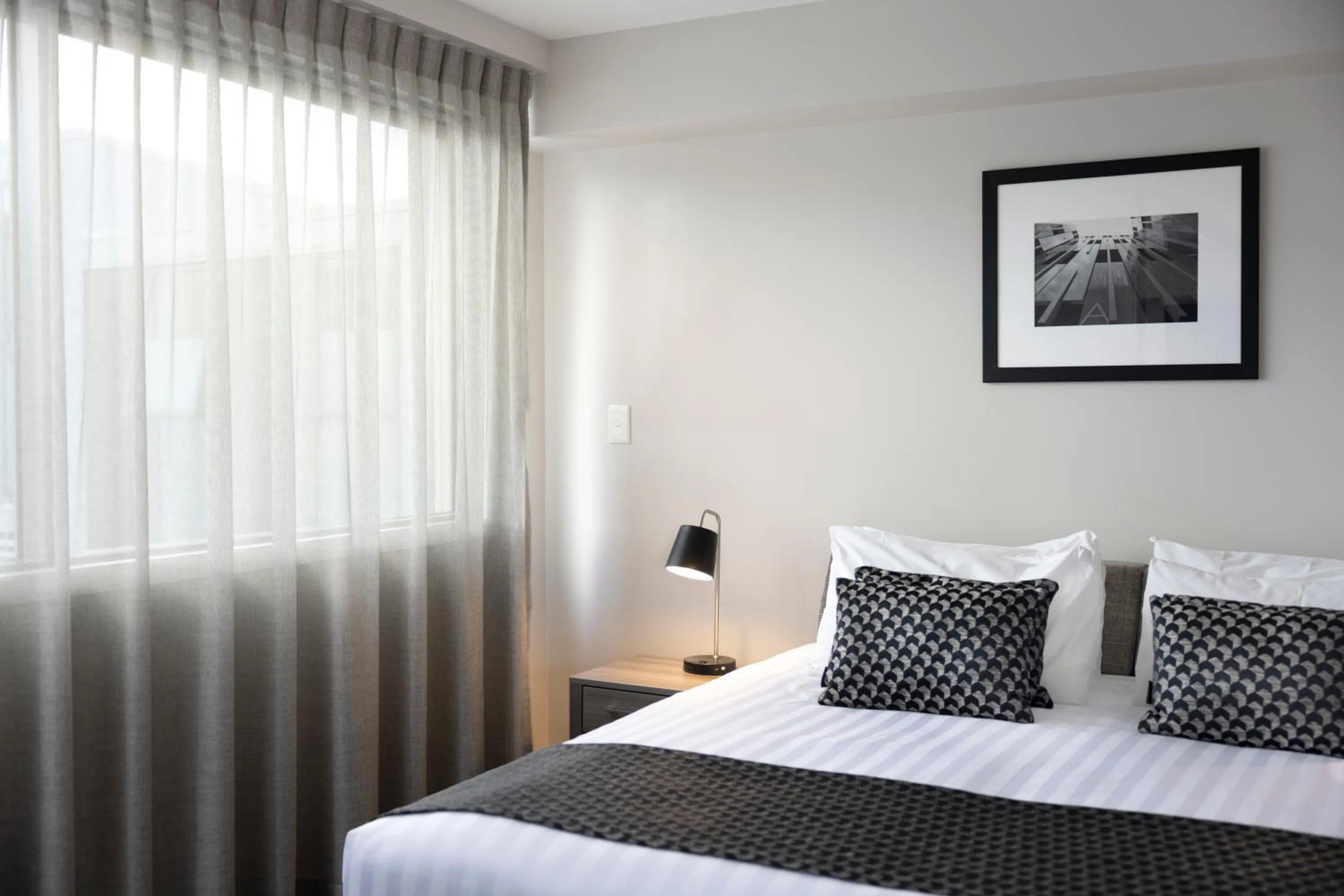 Bed in Quest on Beaumont