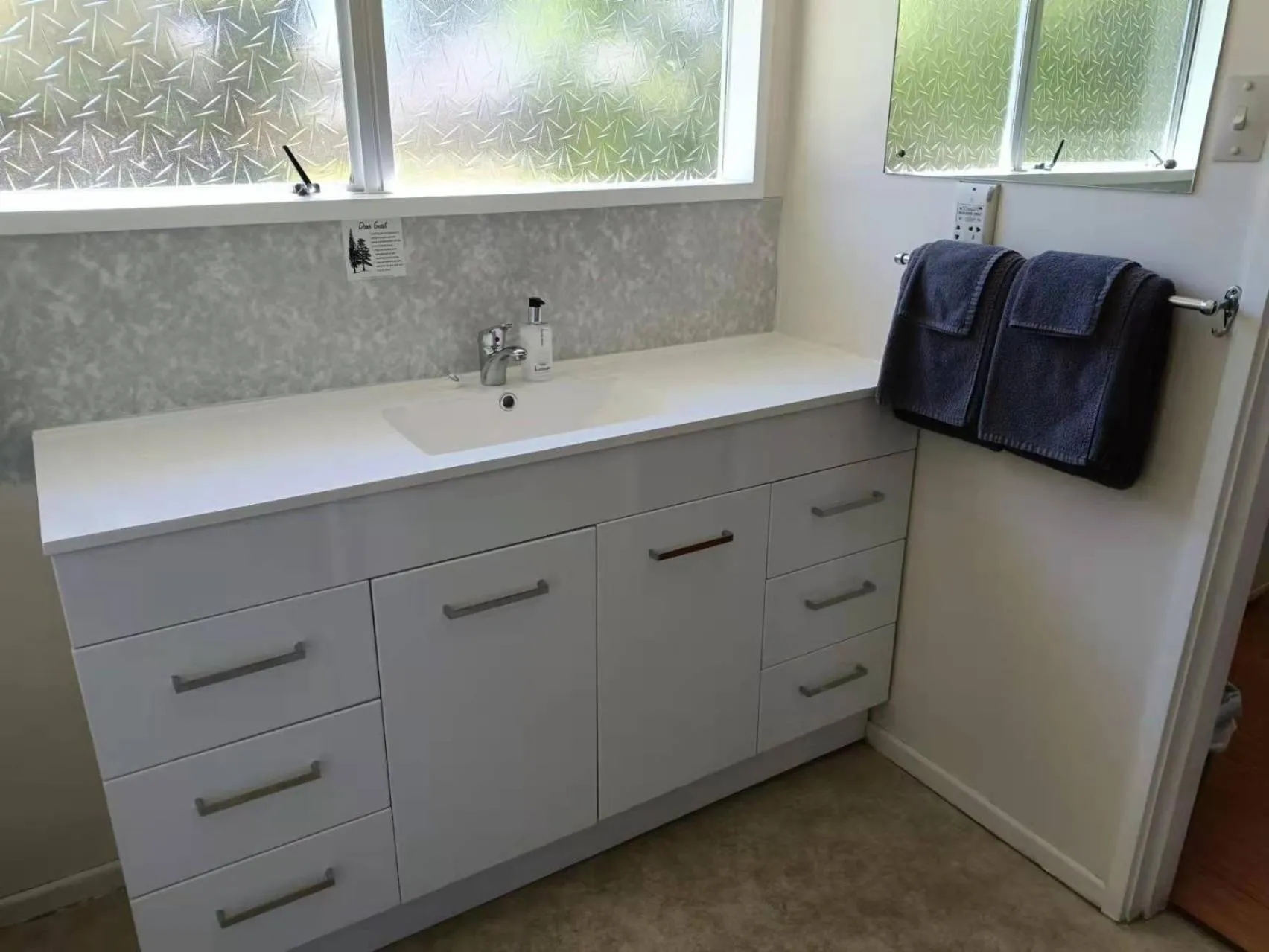 Bathroom in Astral Motel