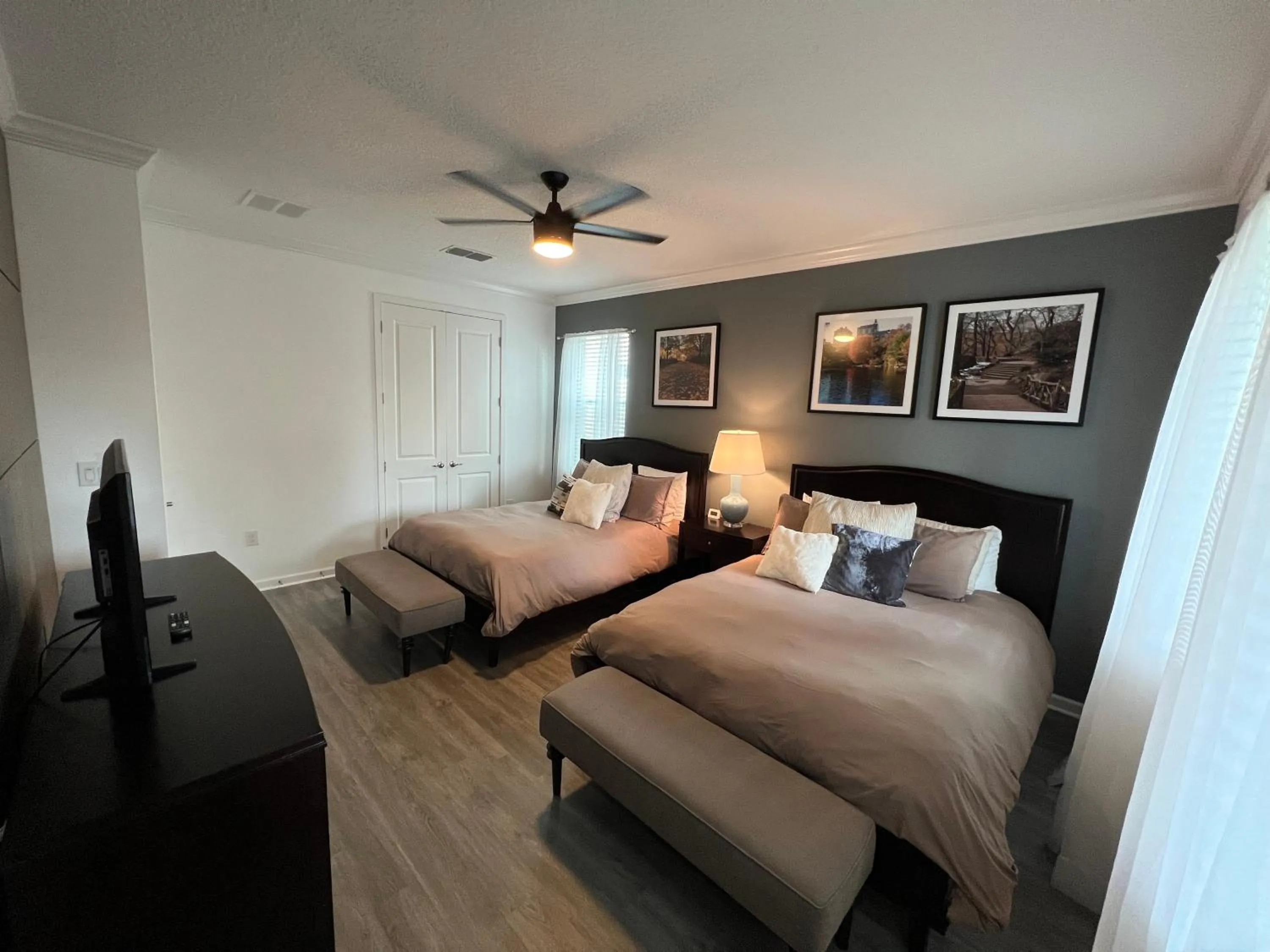 Bedroom, Bed in 3840 Supreme Villa 6Bd Private Pool and Game Room