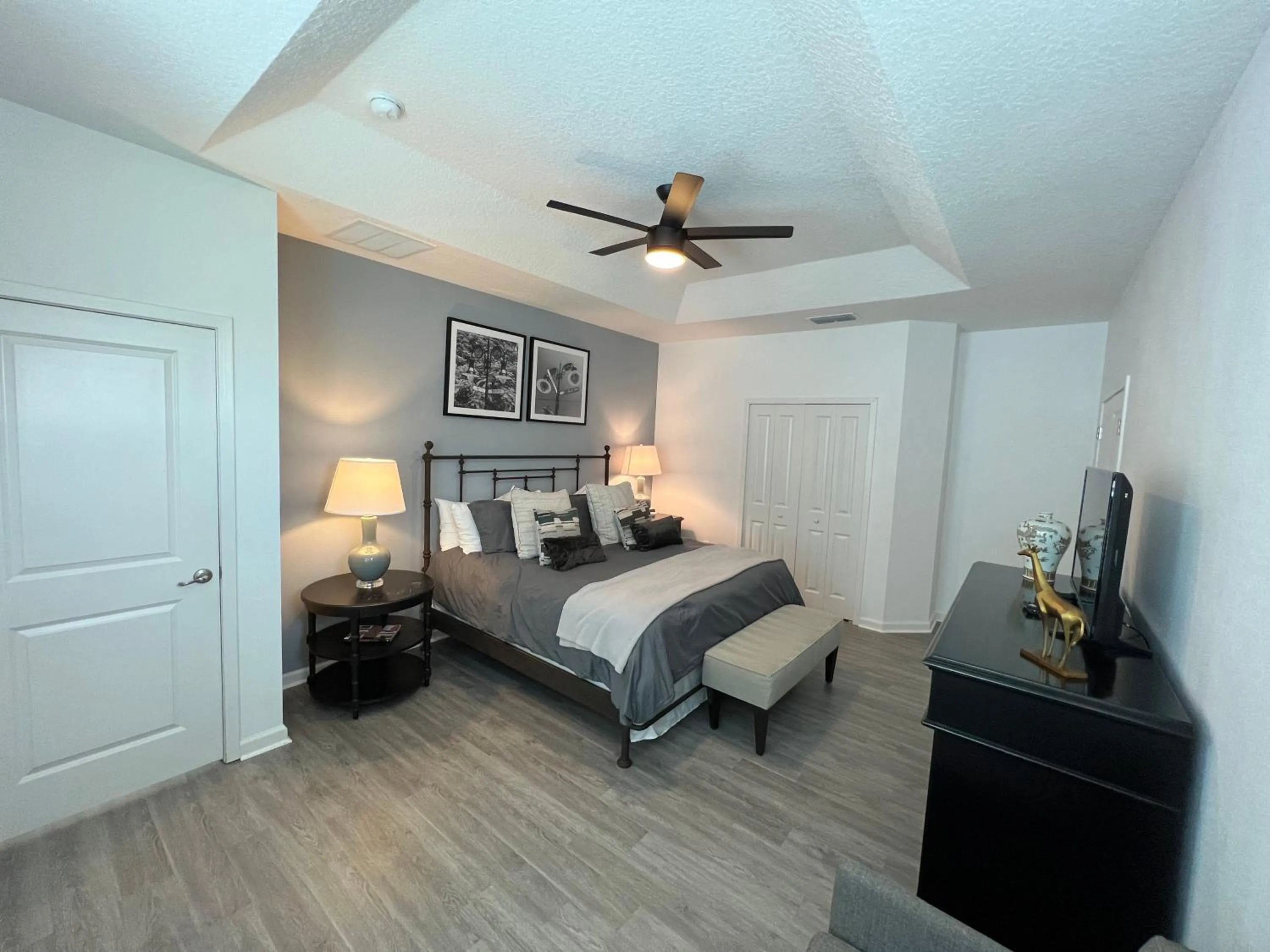 Bedroom, Bed in 3840 Supreme Villa 6Bd Private Pool and Game Room