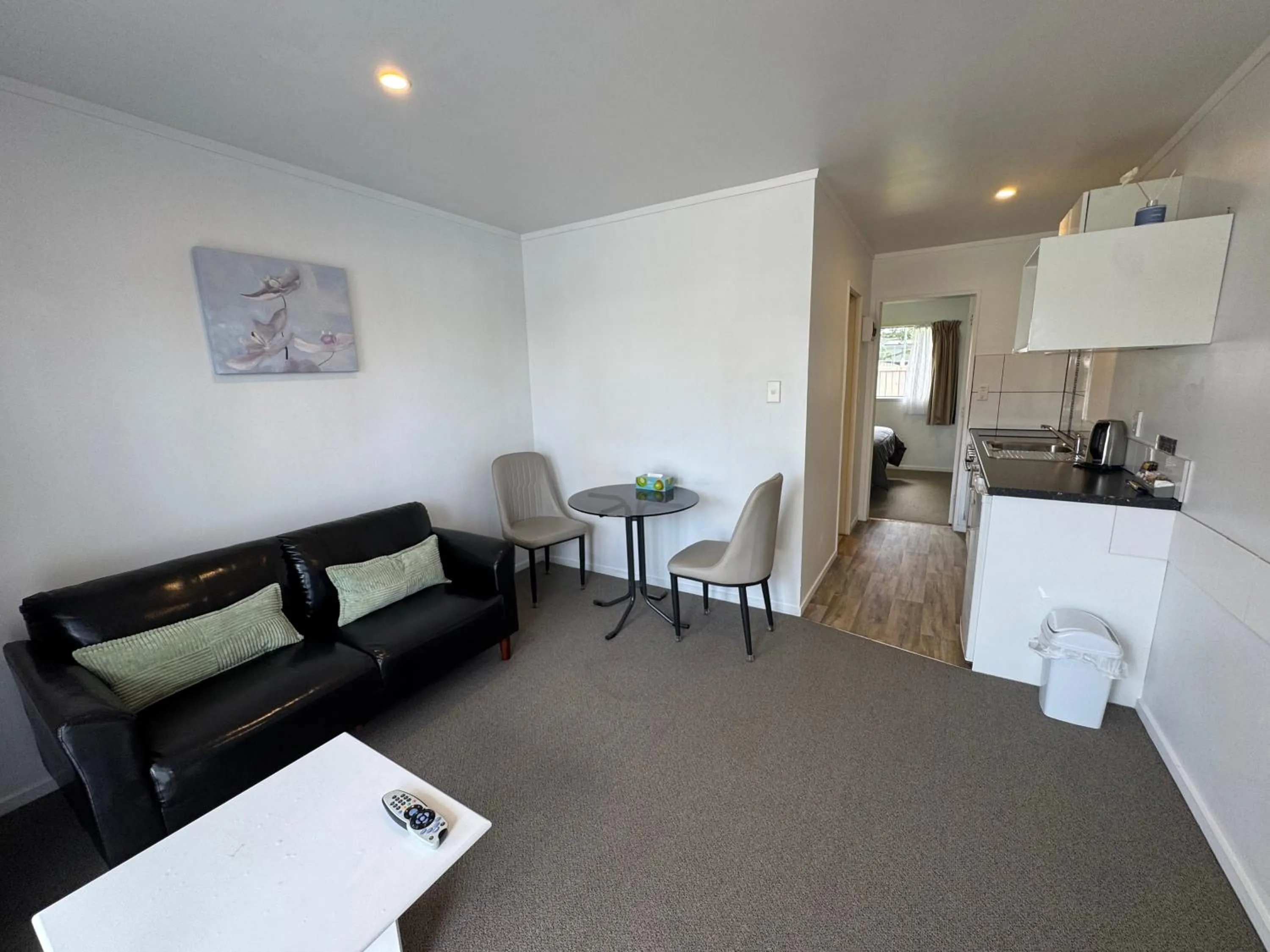 Living room in Camellia Court Motel