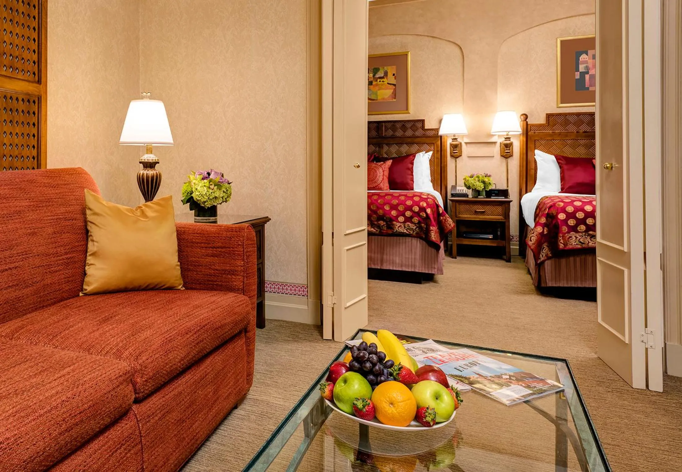 Photo of the whole room, Bed in Casablanca Hotel by Library Hotel Collection