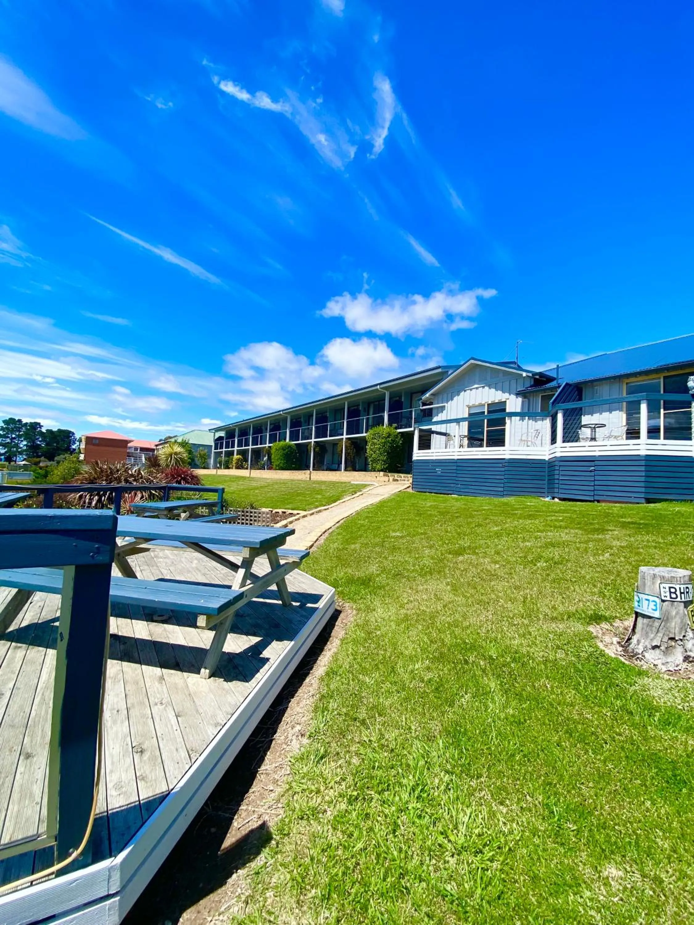 Property building in Swansea Motor Inn Tasmania