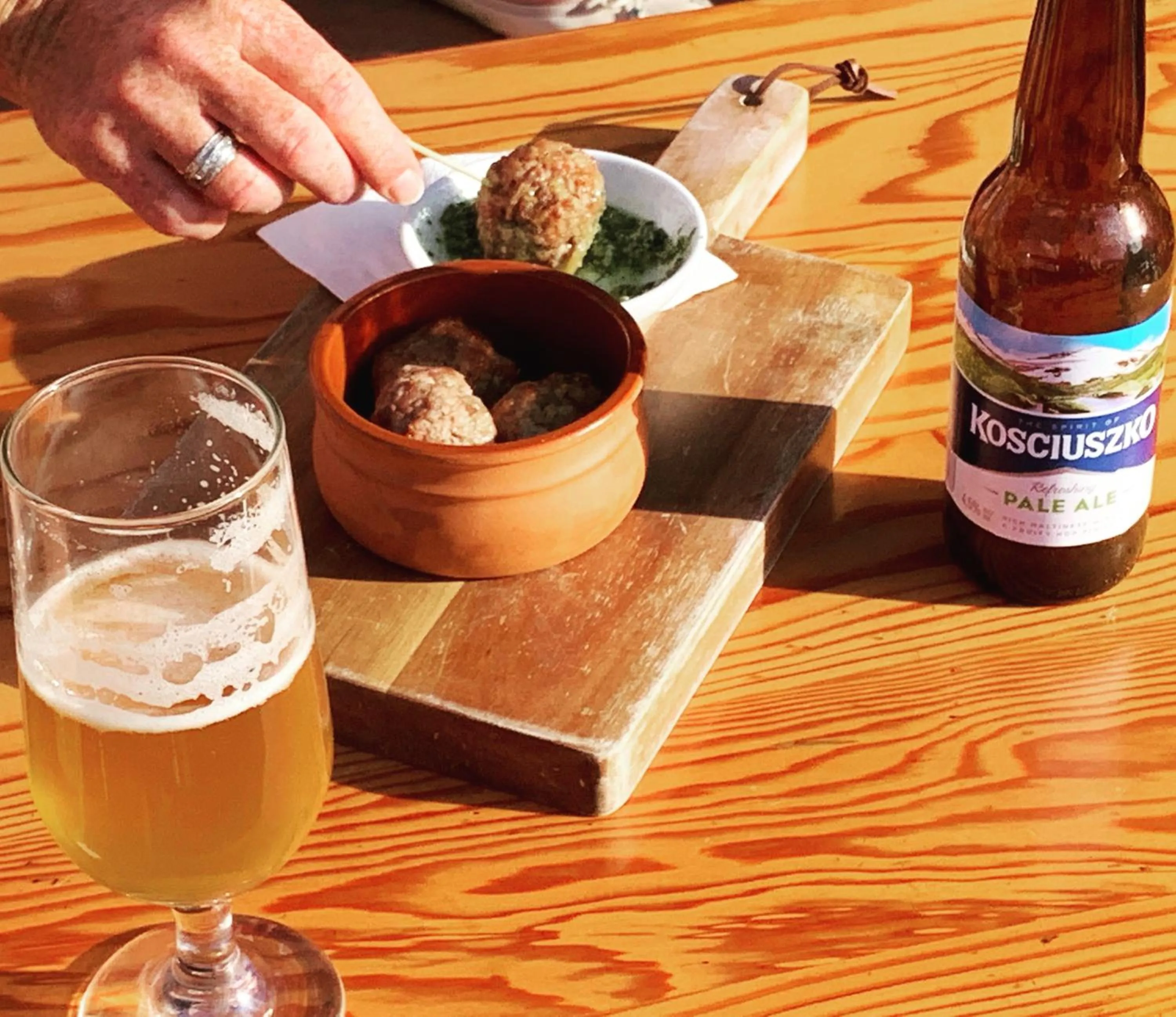 Food and drinks in Valhalla Perisher