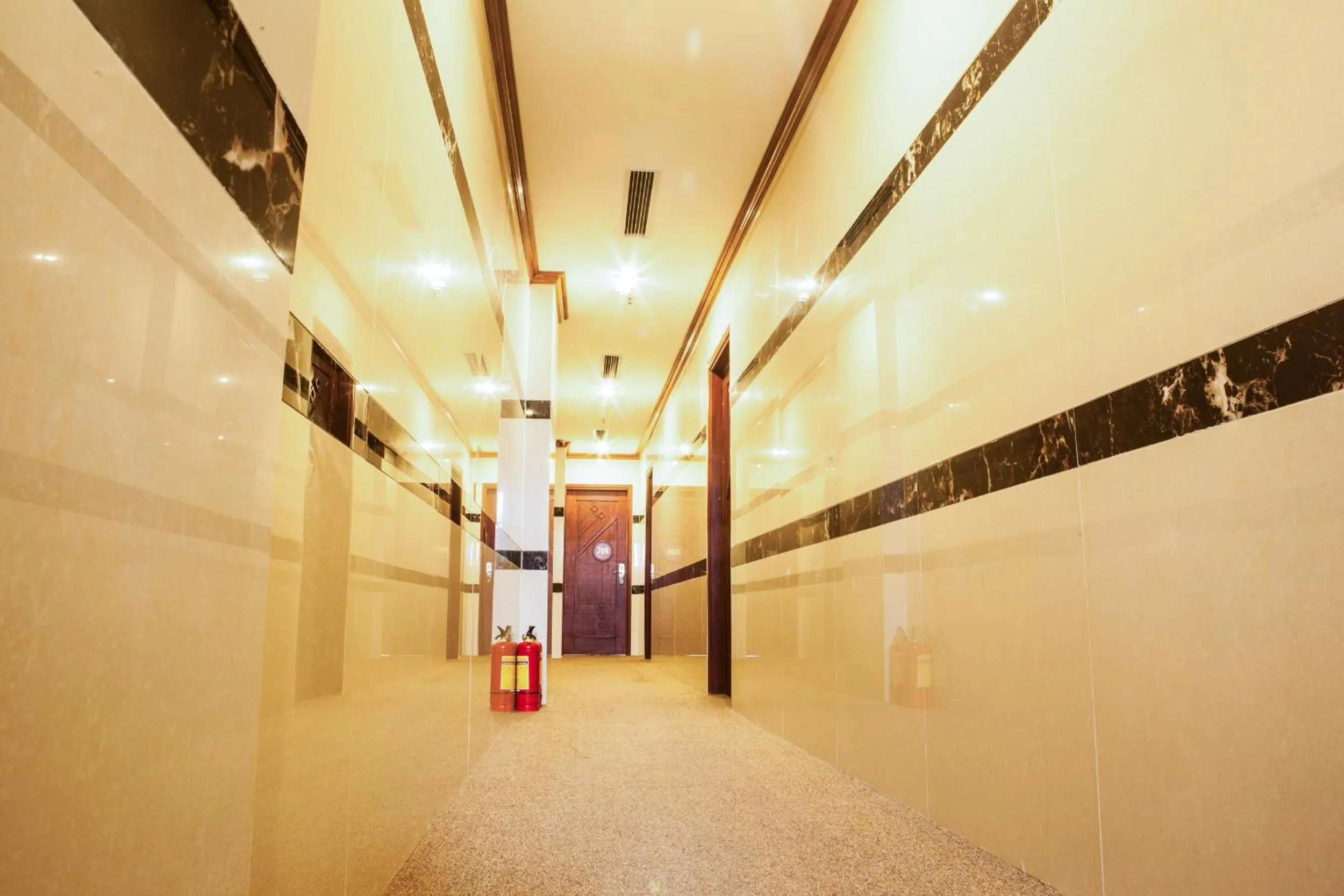 Decorative detail in The Pearl Hotel