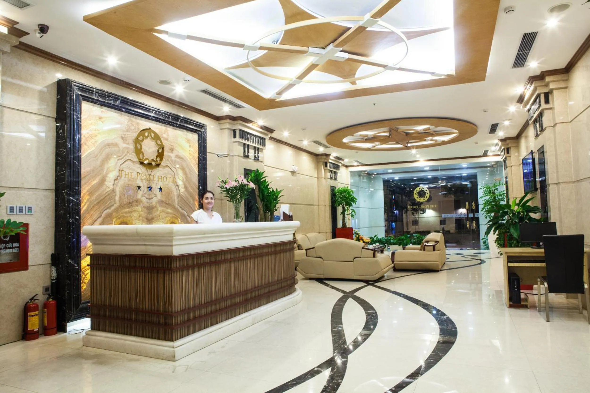 Decorative detail in The Pearl Hotel