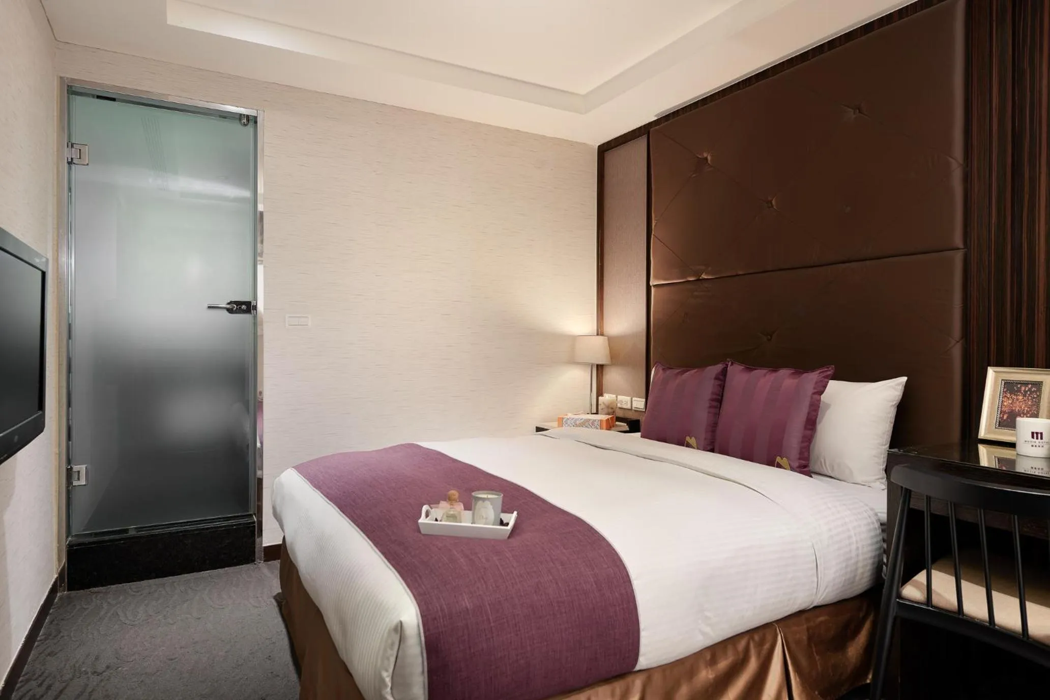Bed in Muzik Hotel - Ximen Station Branch