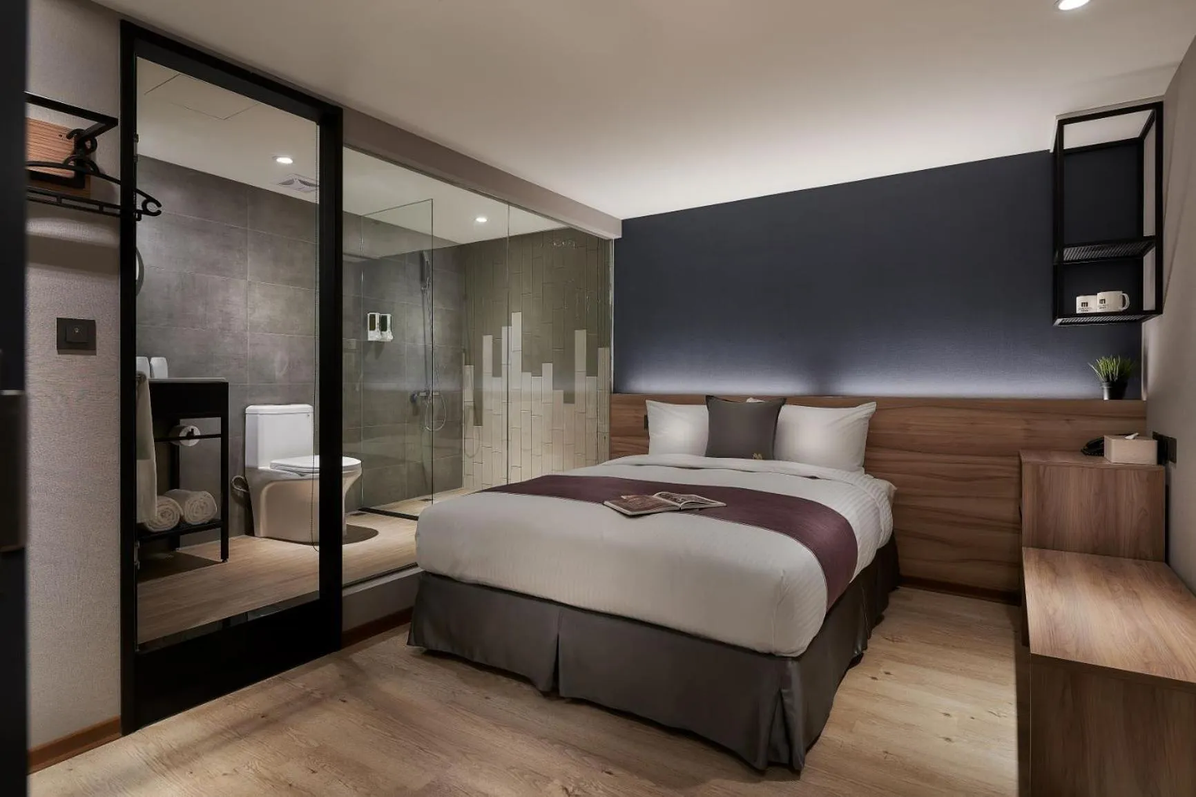 Bed in Muzik Hotel - Ximen Station Branch