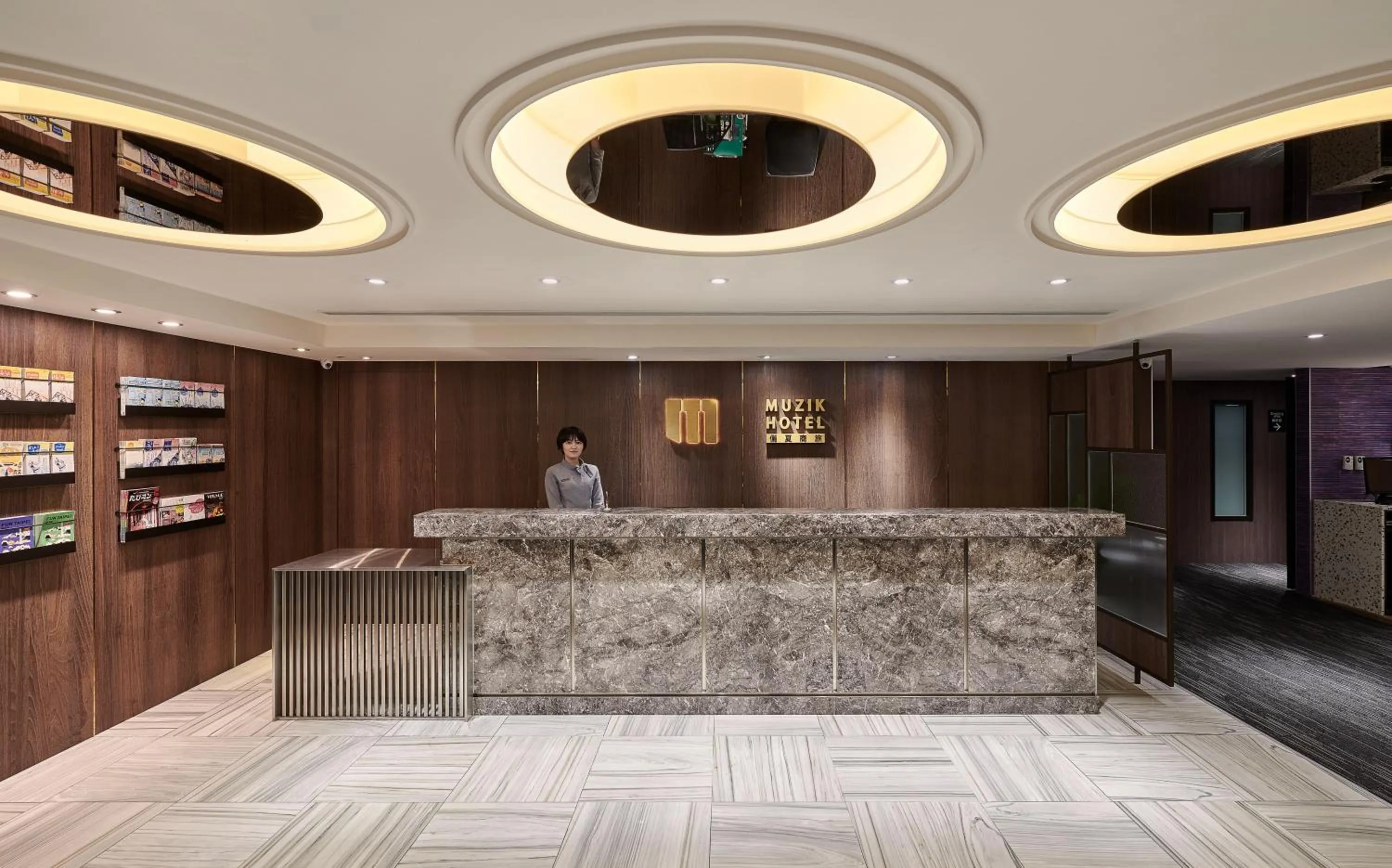 Lobby or reception in Muzik Hotel - Ximen Station Branch