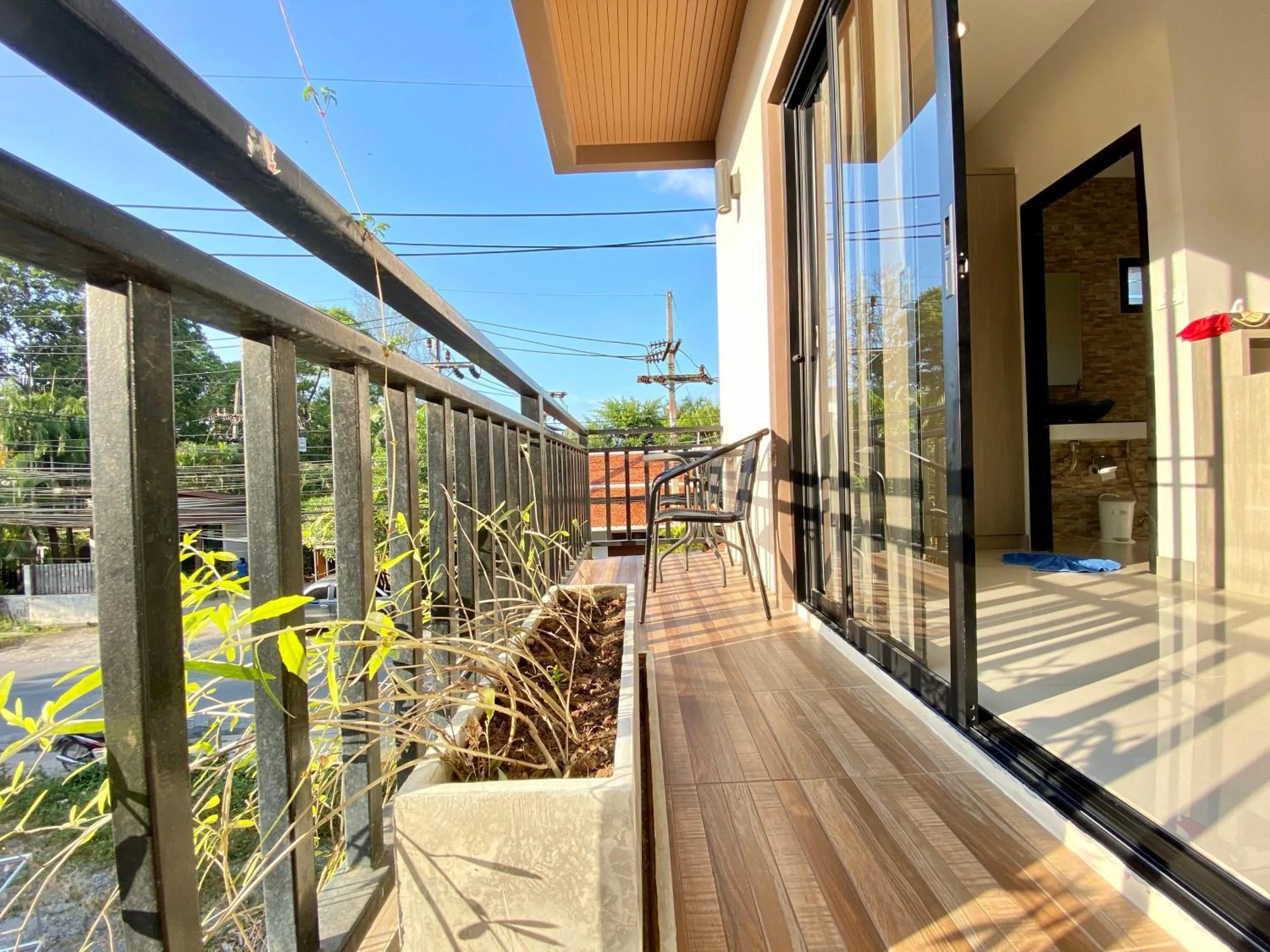 Balcony/Terrace in Pensiri House - SHA Extra Plus