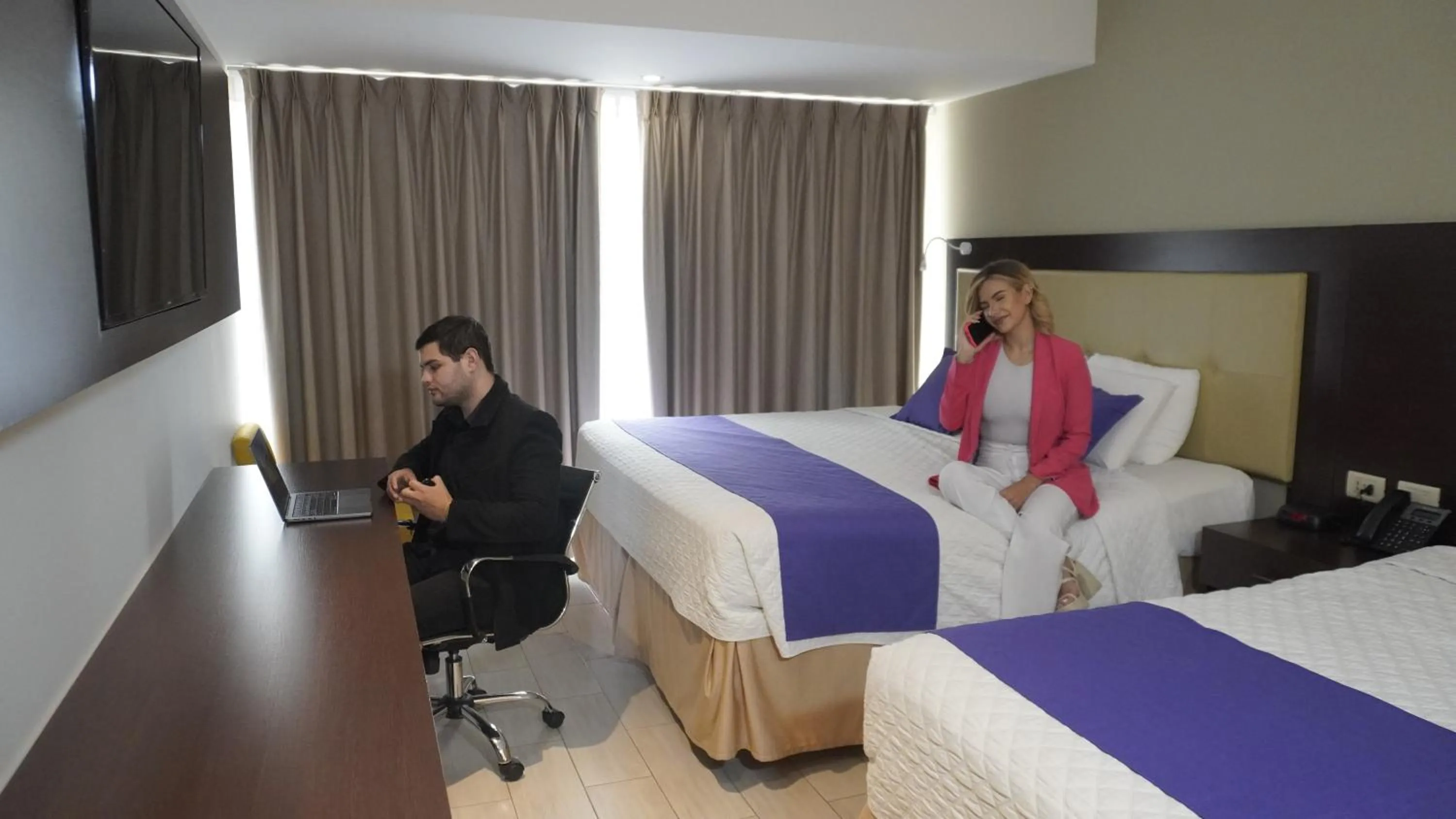 Decorative detail, Bed in Delfines Collection Hotel by Mercure