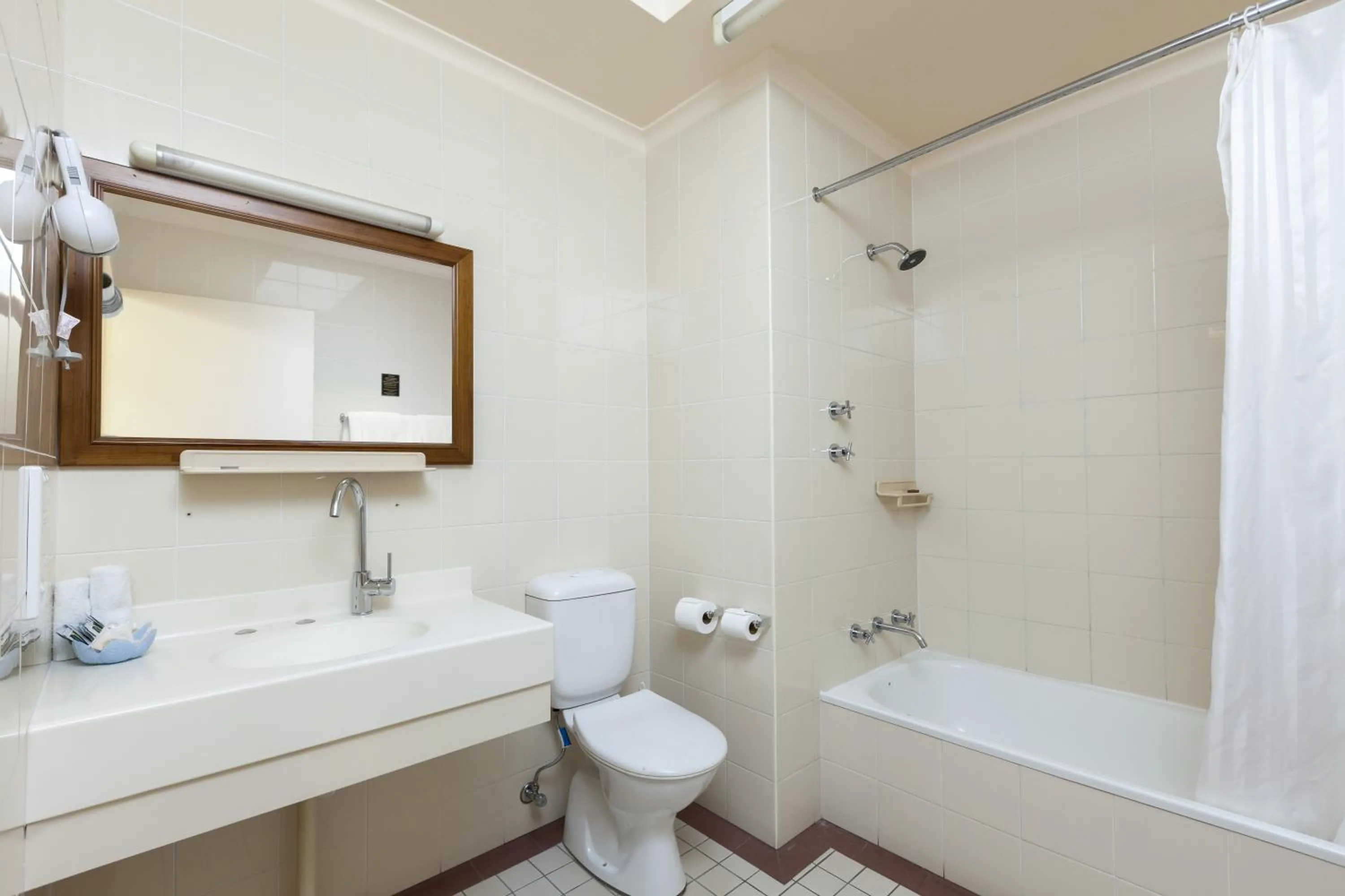 Shower in River Motel