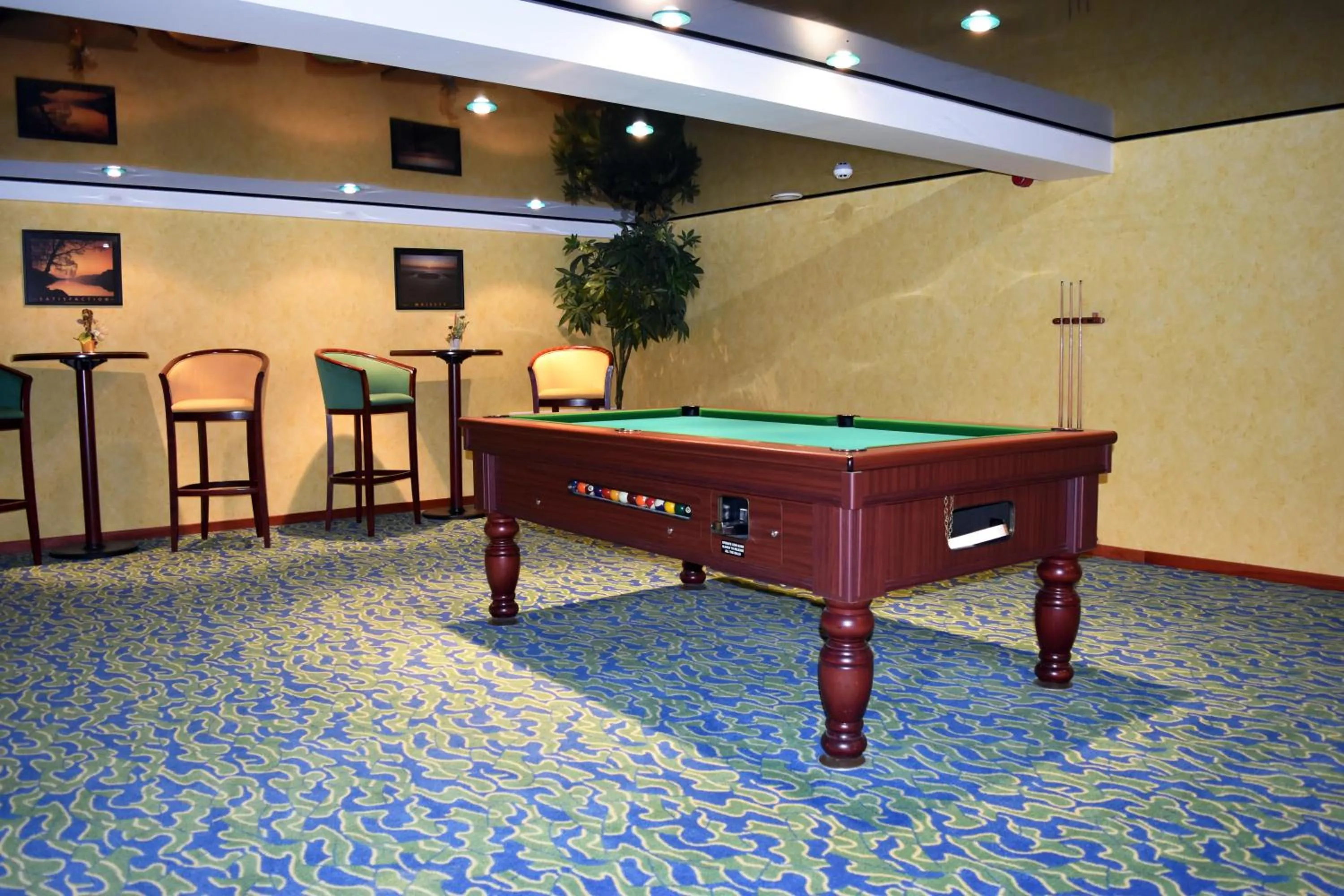 Billiard in Hotel Le Pole Europeen