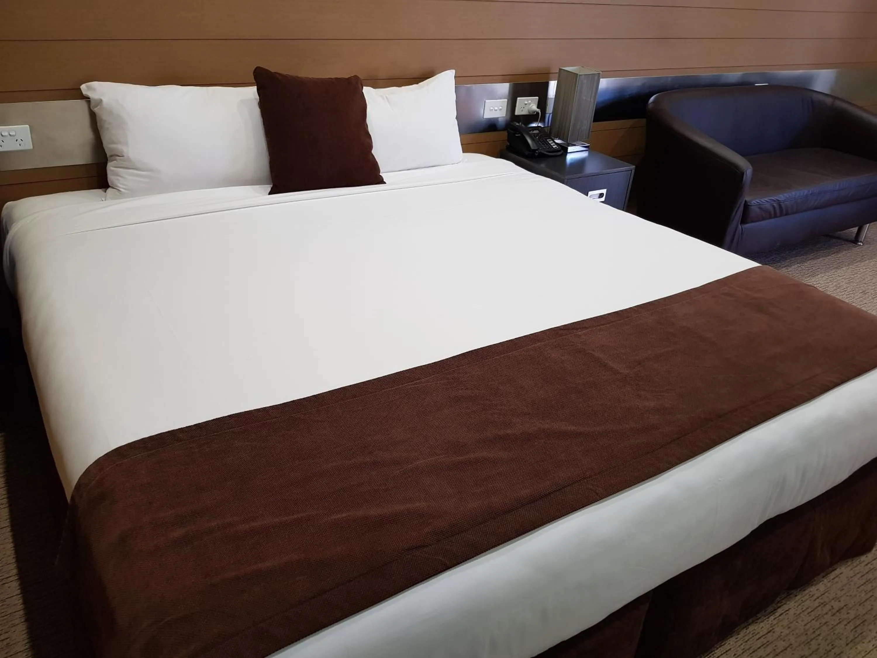 Bed in Moura Meridian Motel