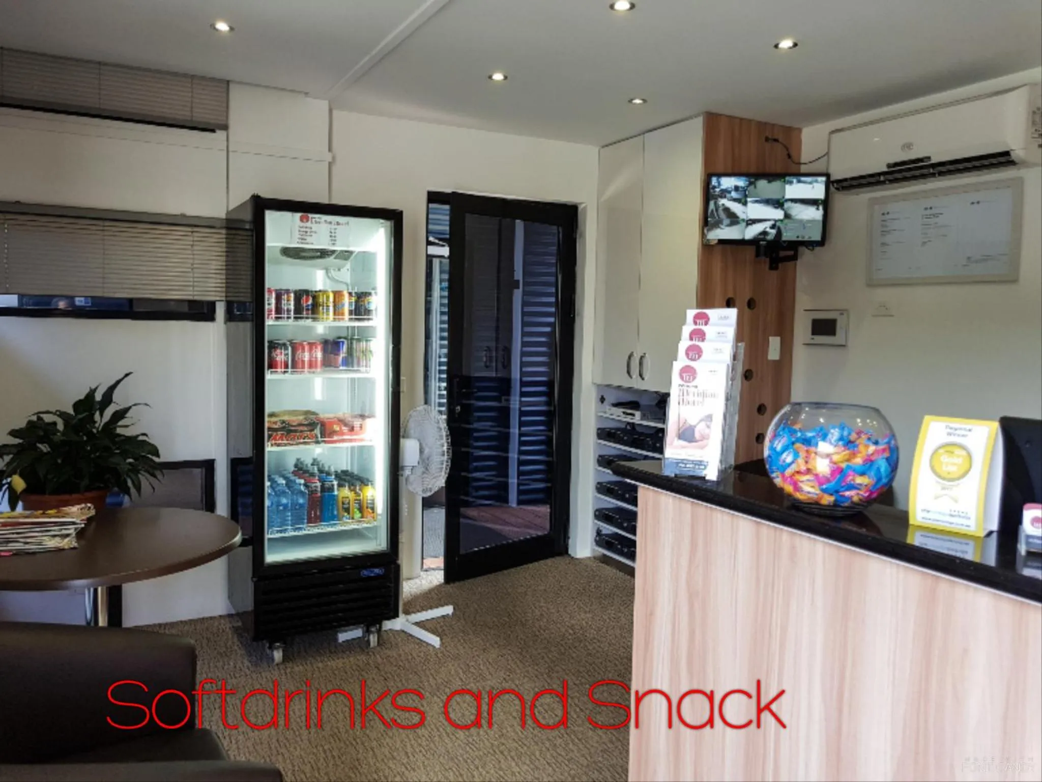 Lobby or reception in Moura Meridian Motel