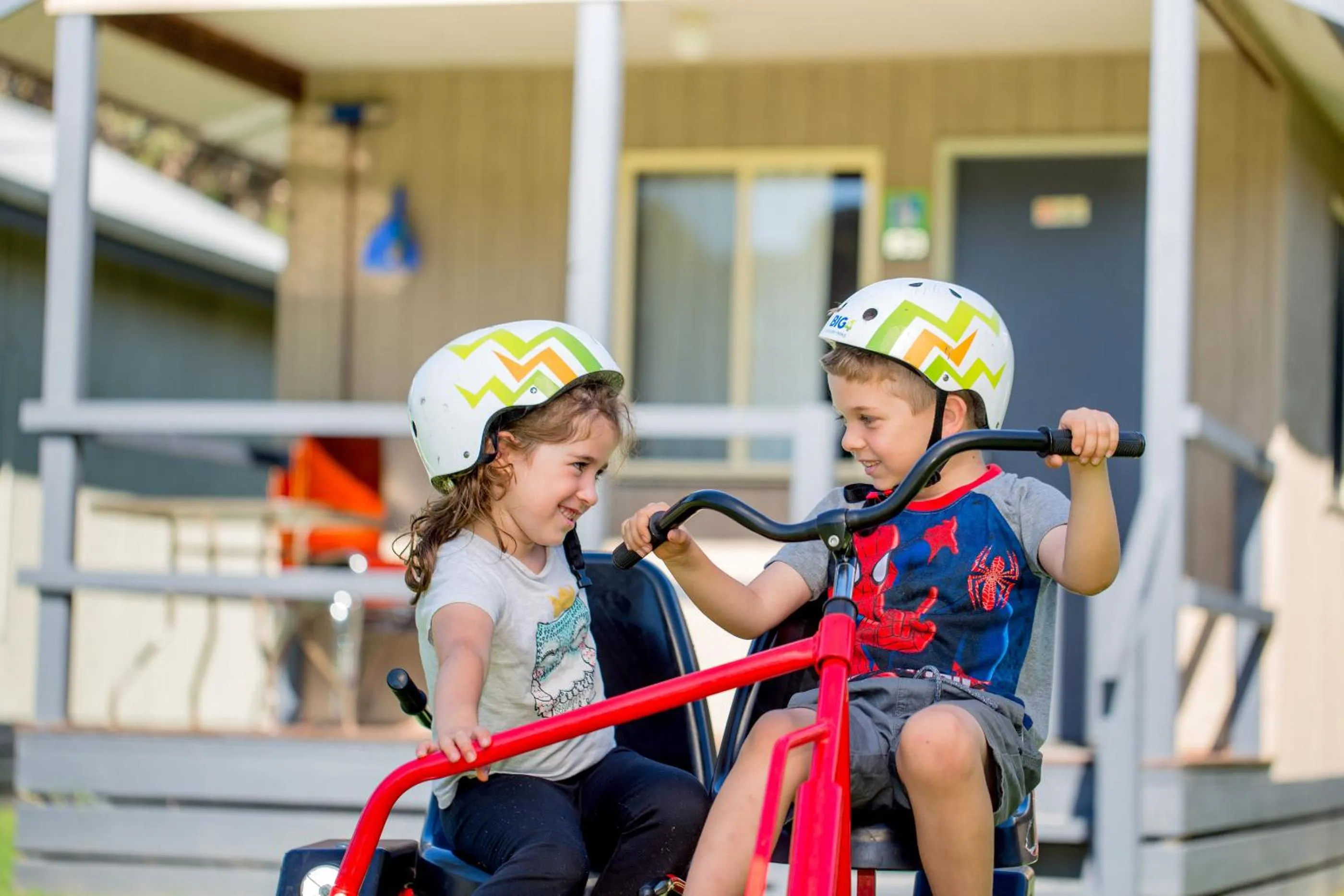 Cycling in BIG4 Ingenia Holidays Phillip Island