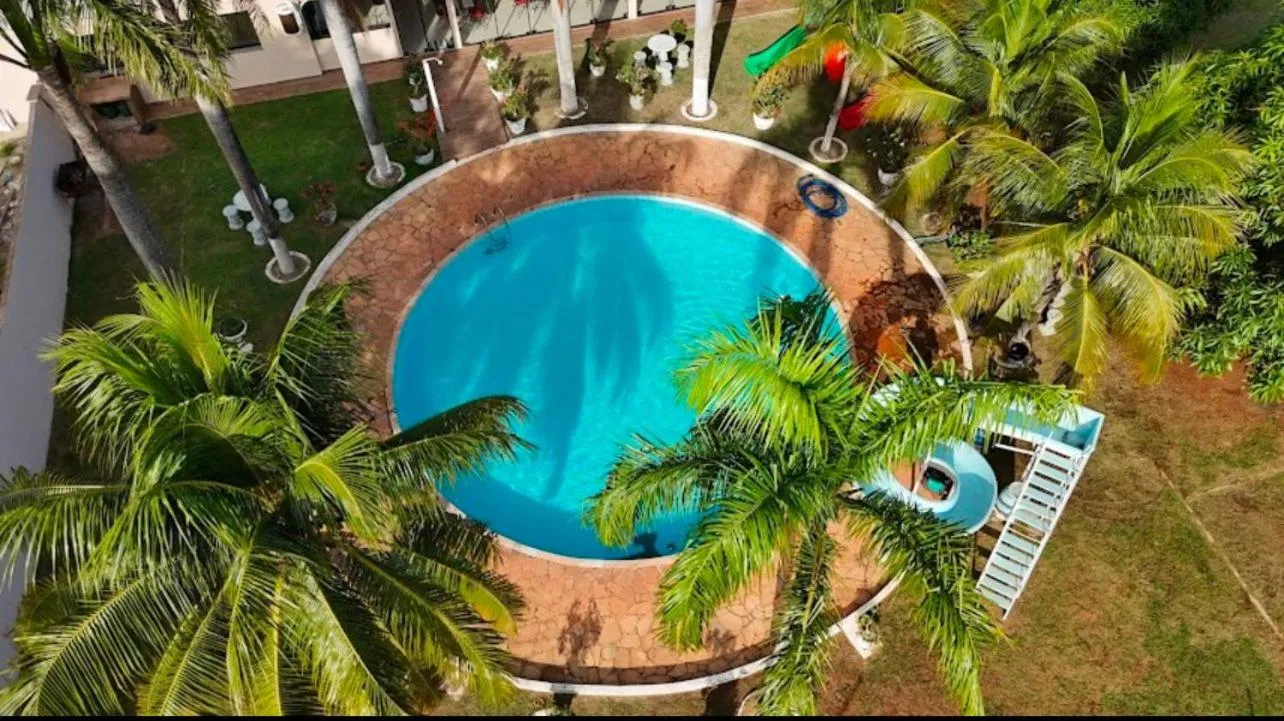 Pool view in Hotel Itamaraty