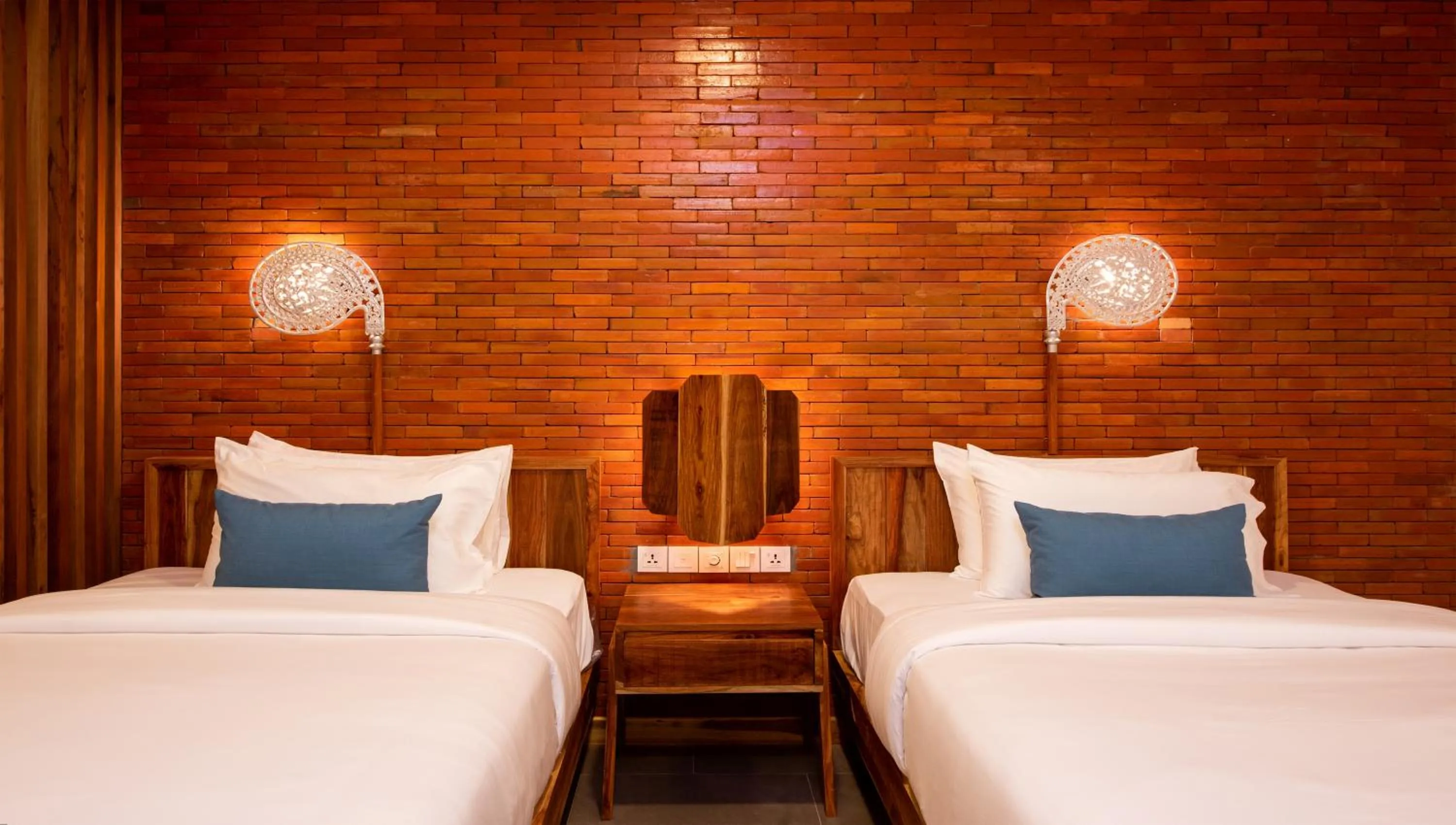 Bed in Araya Angkor Residence