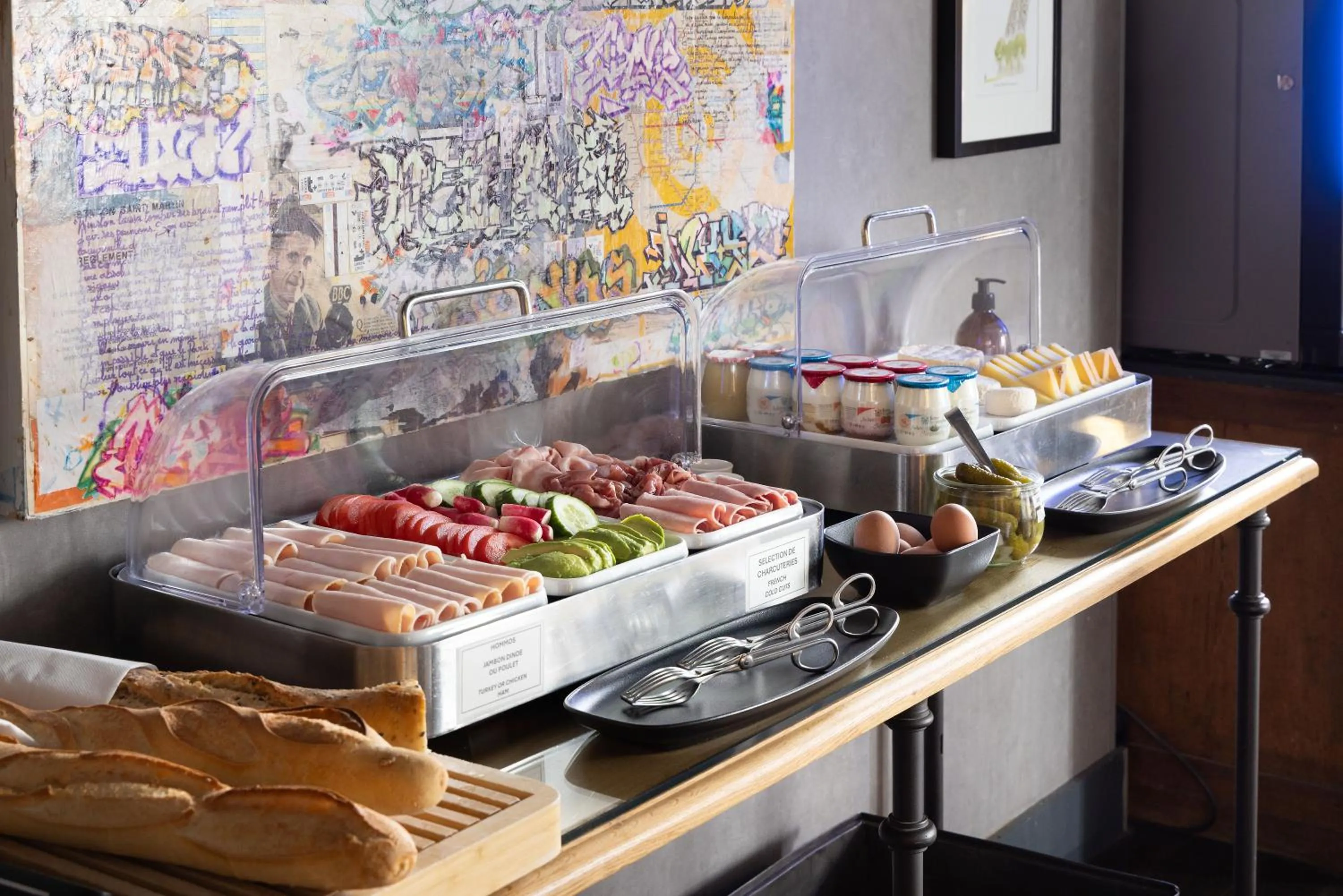 Food close-up in Hôtel Fabric