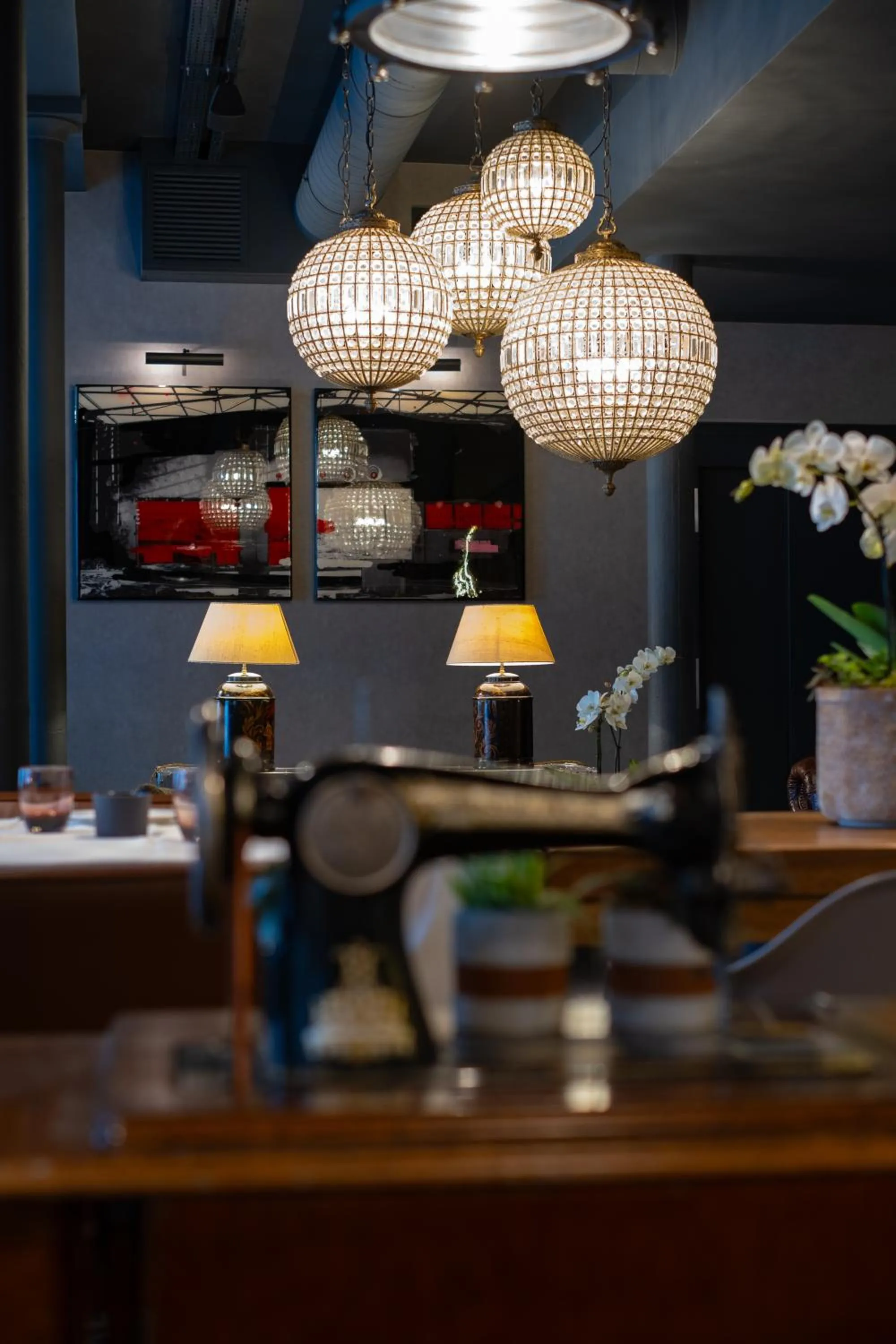 Living room in Hôtel Fabric