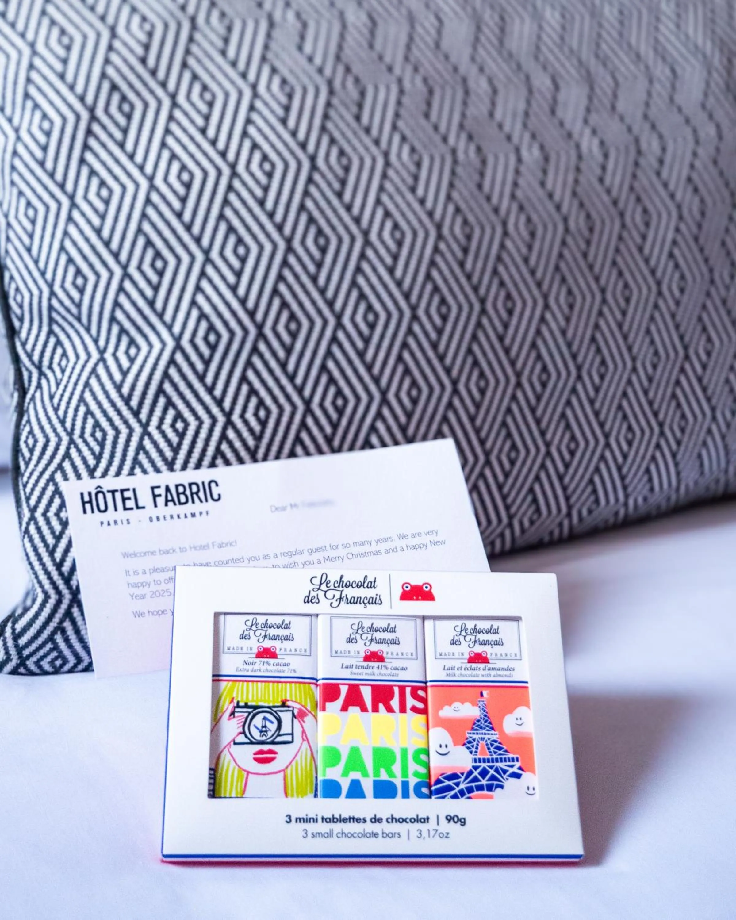 Bedroom in Hôtel Fabric