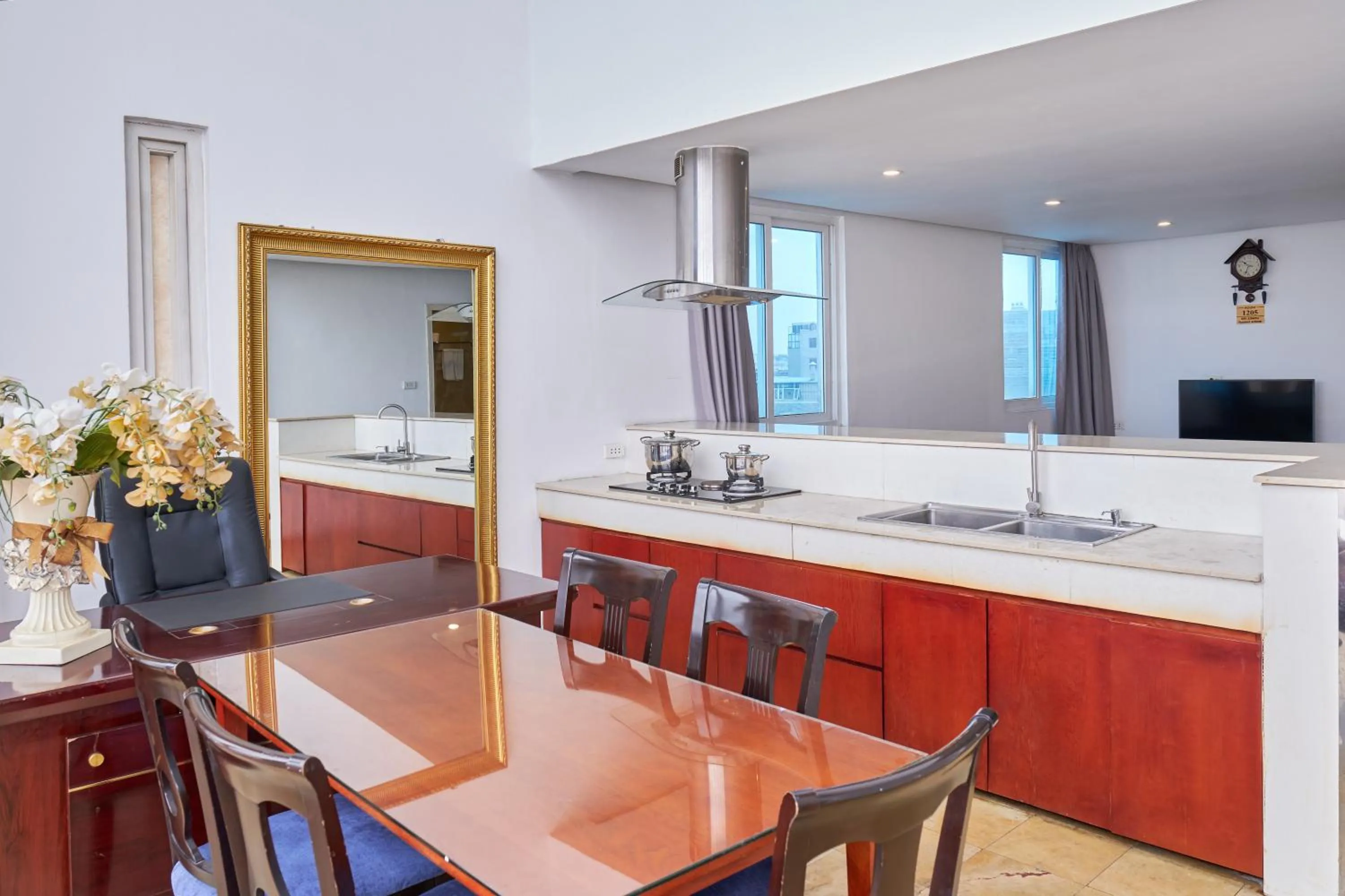 Kitchen or kitchenette in A25 Hotel - 12 Ngô Sỹ Liên