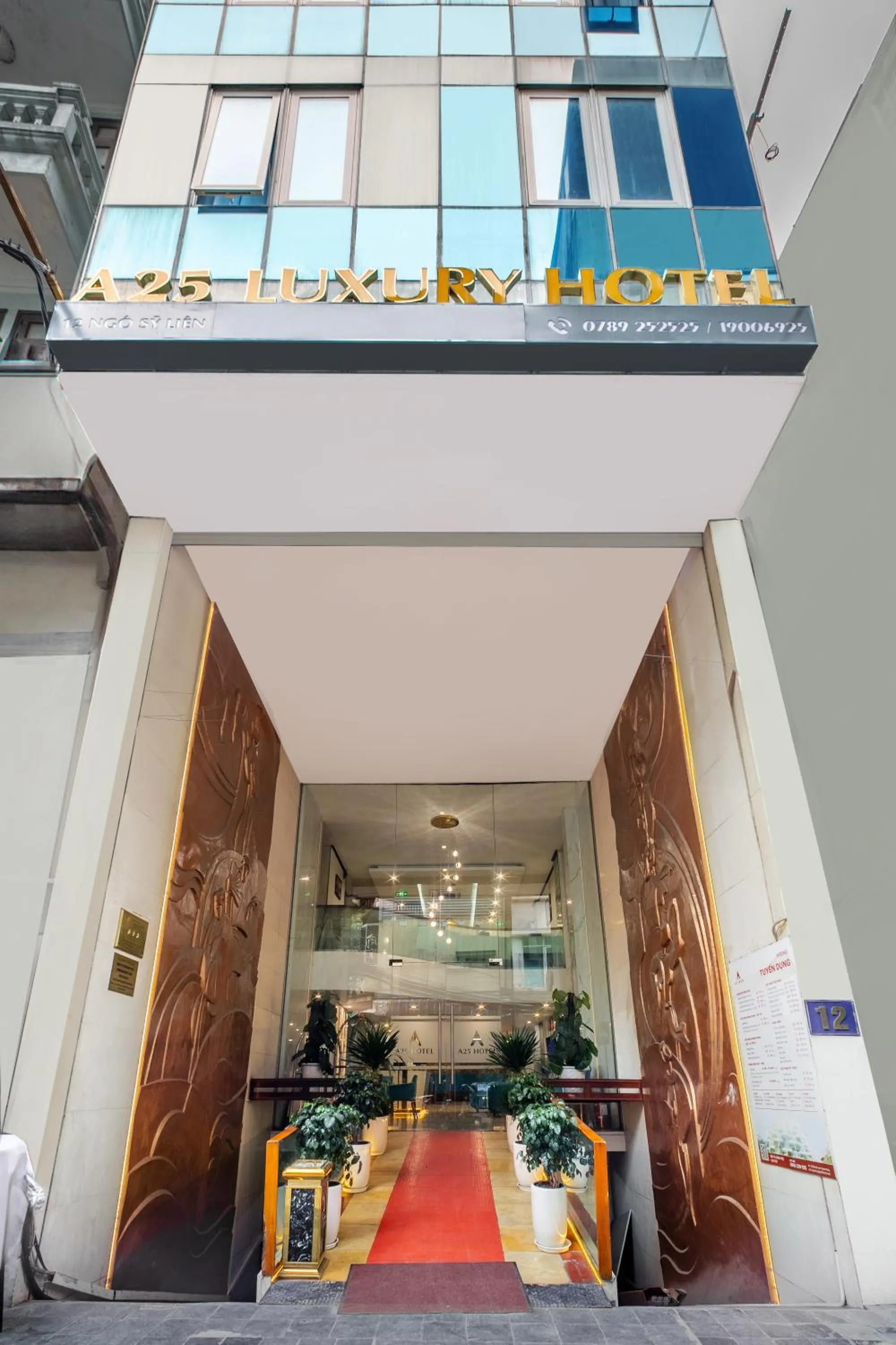 Property building in A25 Hotel - 12 Ngô Sỹ Liên