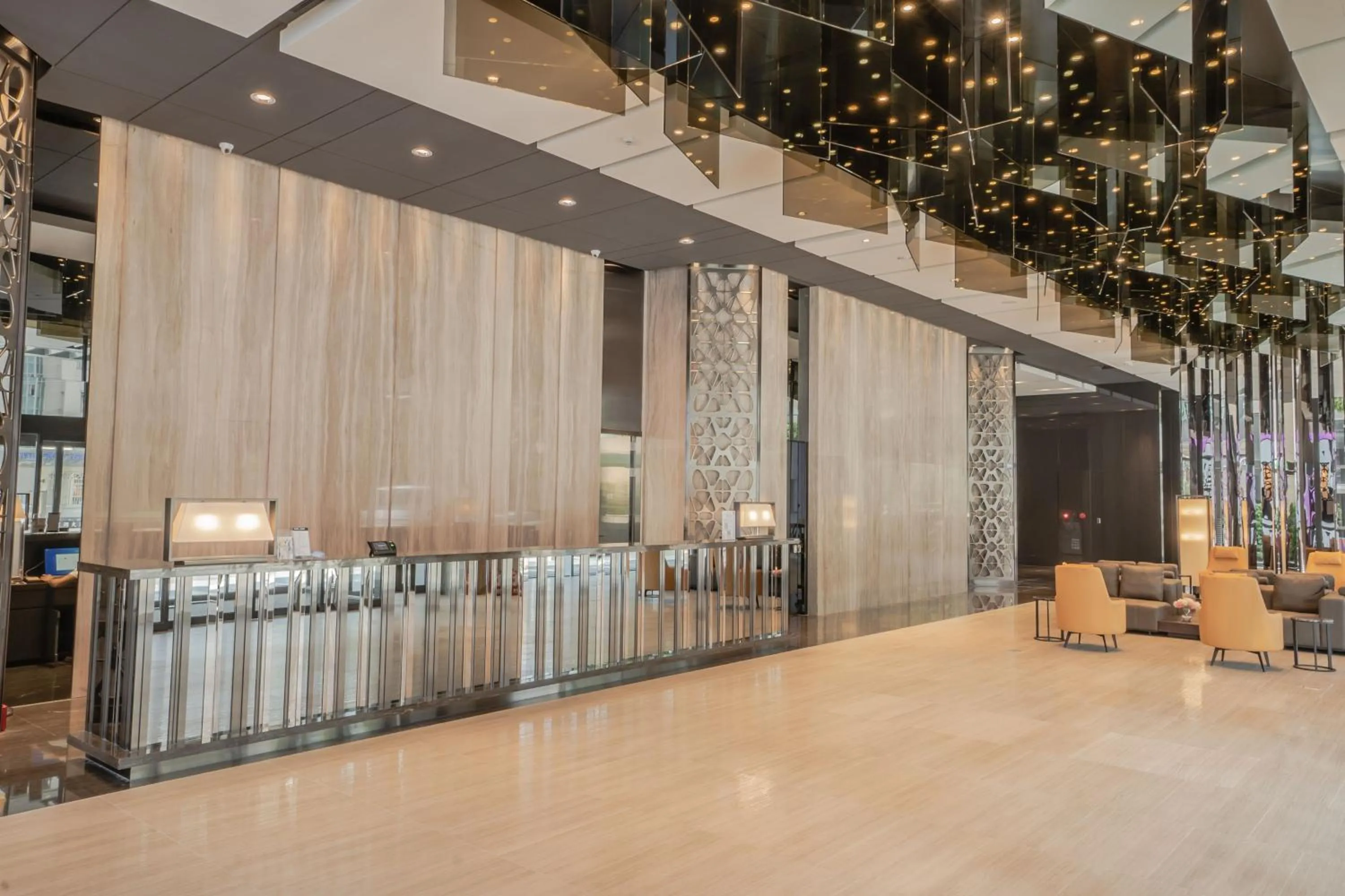 Lobby or reception in Jin Shi Hu Hotel