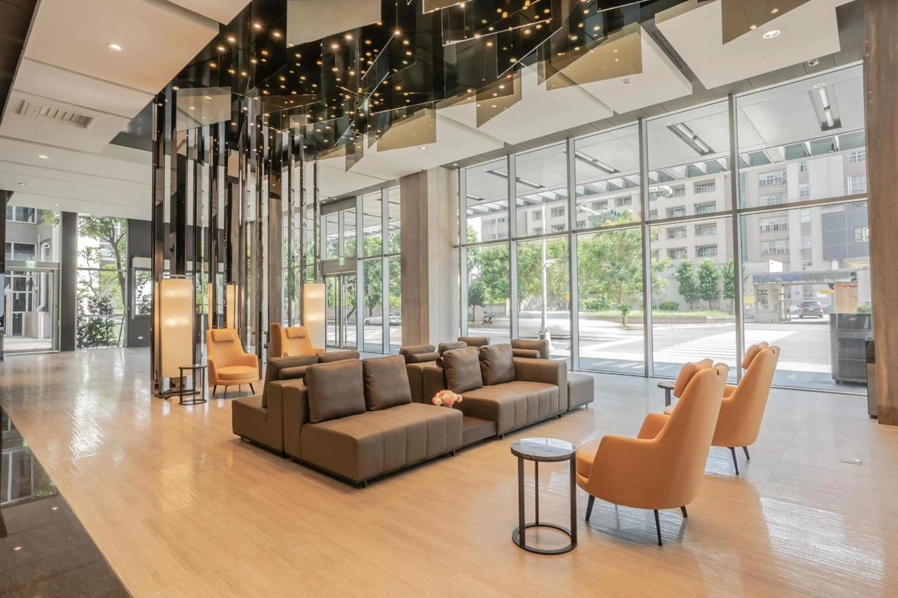 Lobby or reception in Jin Shi Hu Hotel