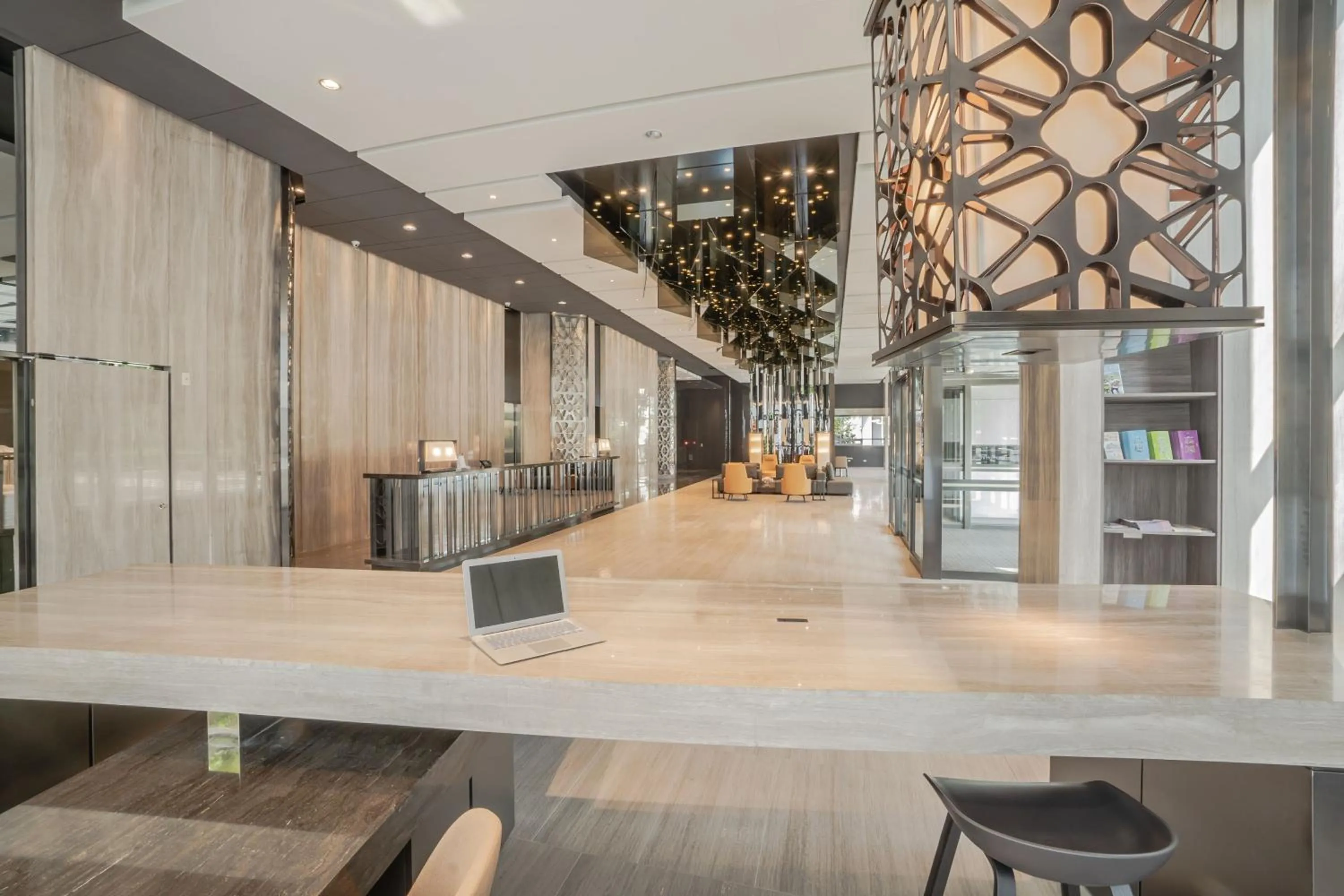 Lobby or reception in Jin Shi Hu Hotel