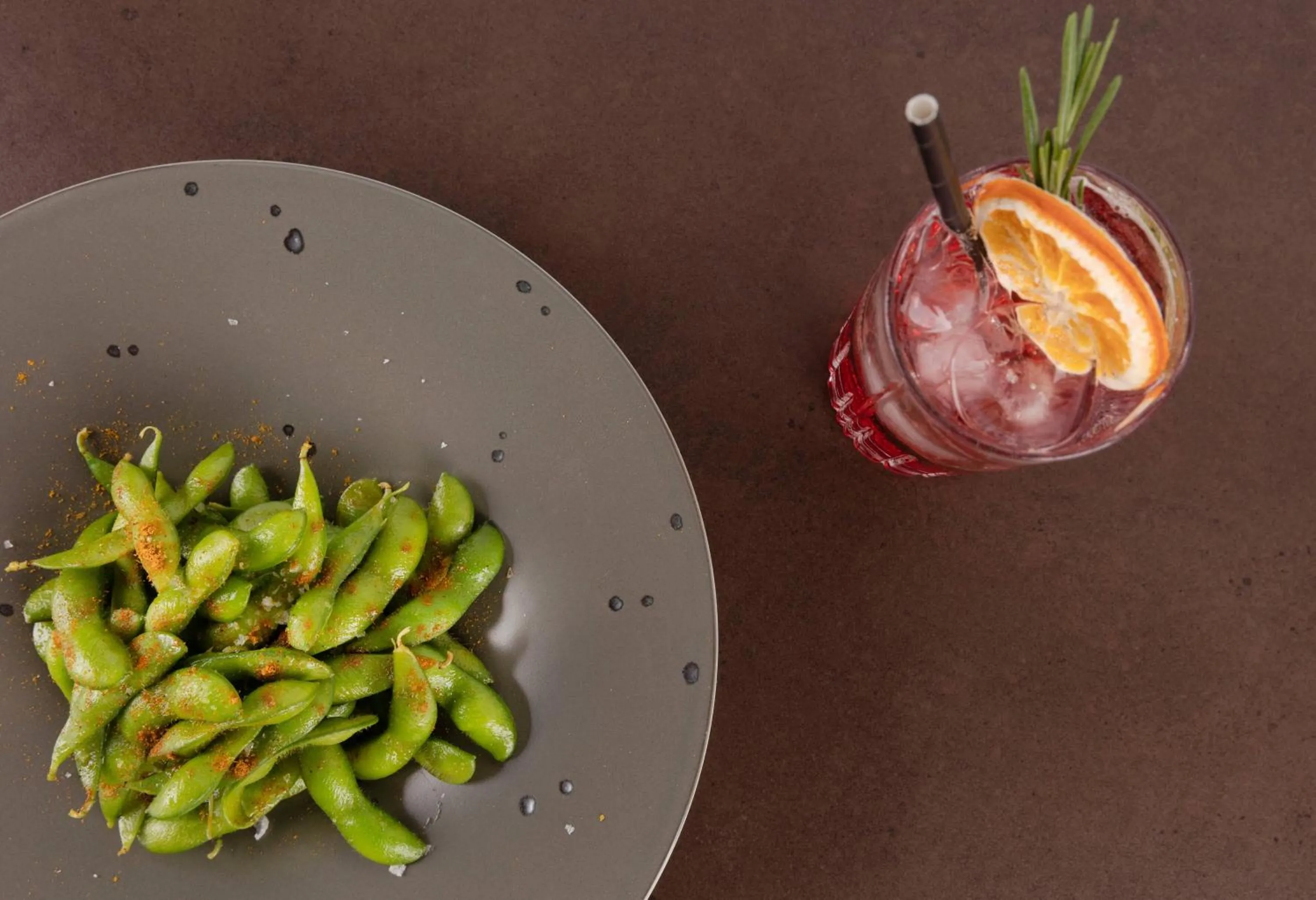 Food and drinks in The Level at Meliá Barcelona Sky