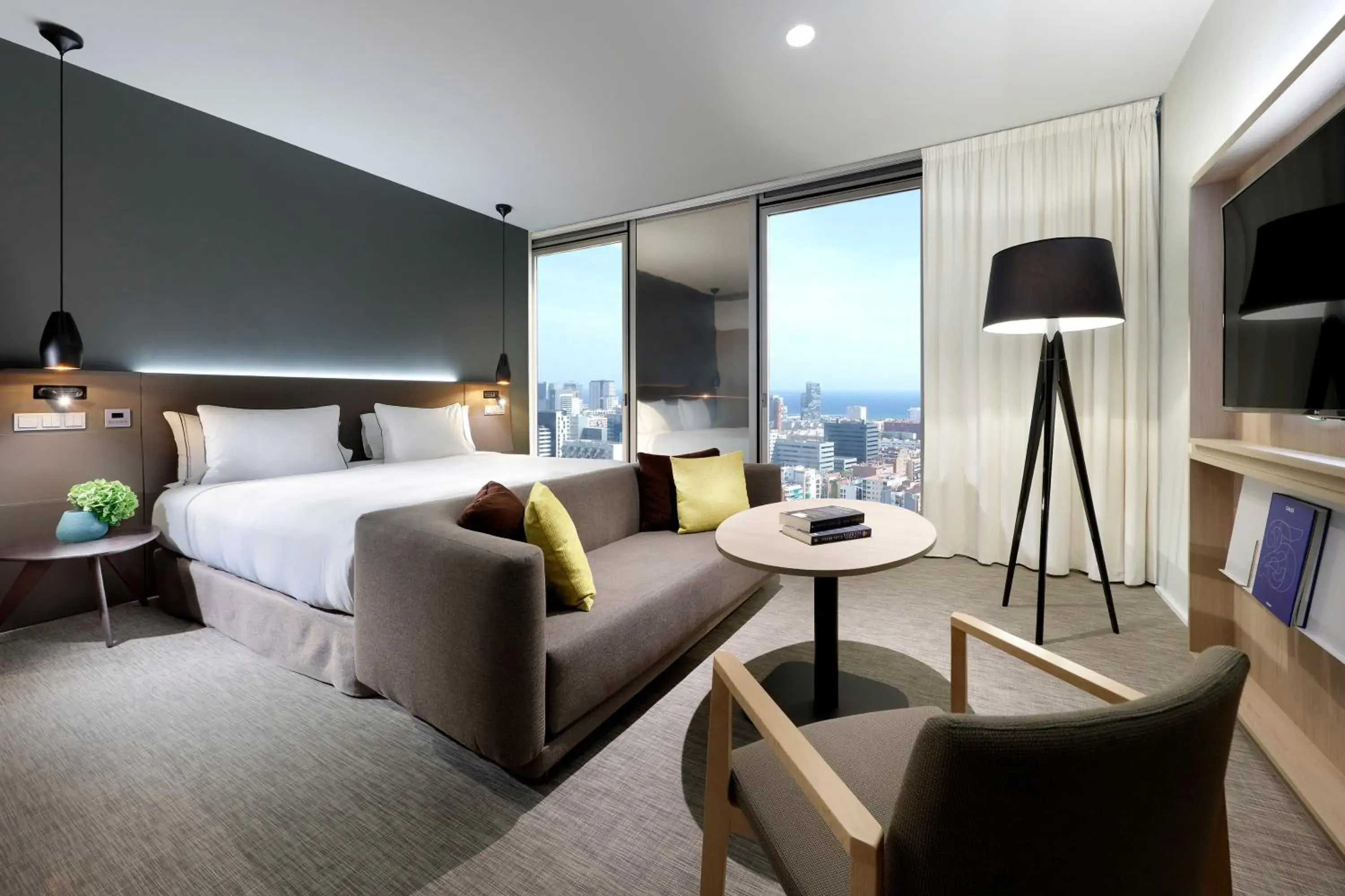 The Level Master Suite Sea View in The Level at Melia Barcelona Sky The Level Master Suite Sea View in The Level at Melia Barcelona Sky