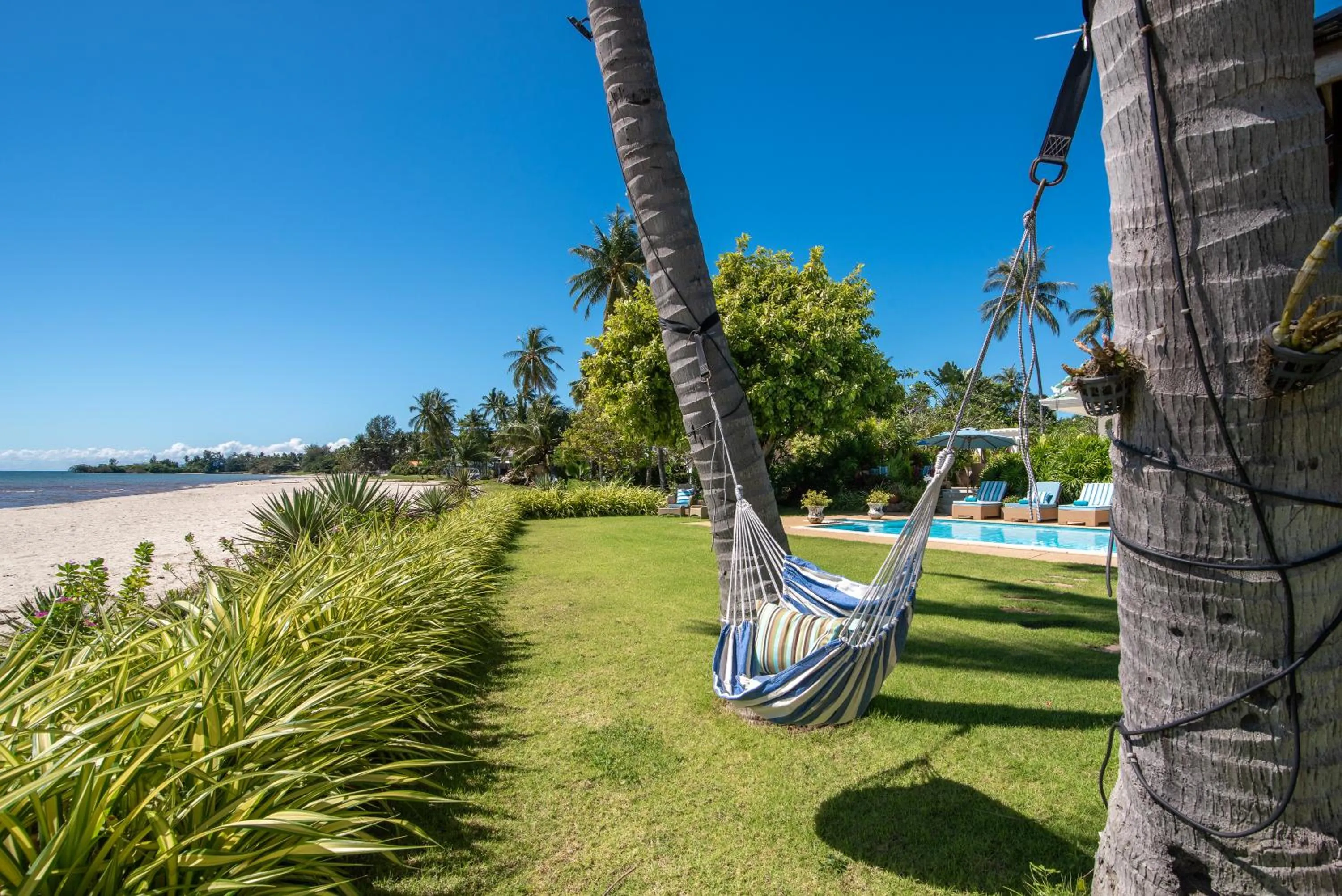 Beach in Beachfront Villa Baan Rim Haad 3BR