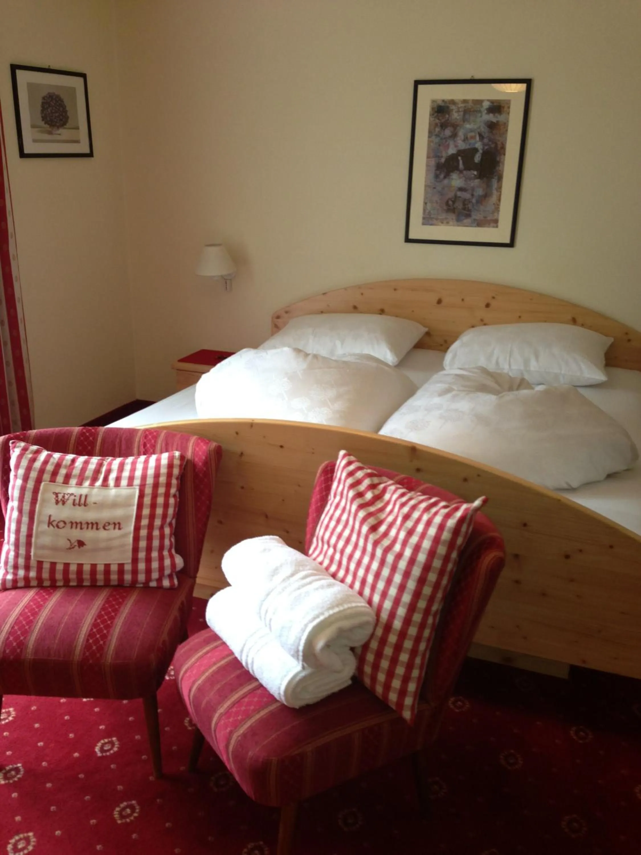 Bedroom in Pension Lärchenhof