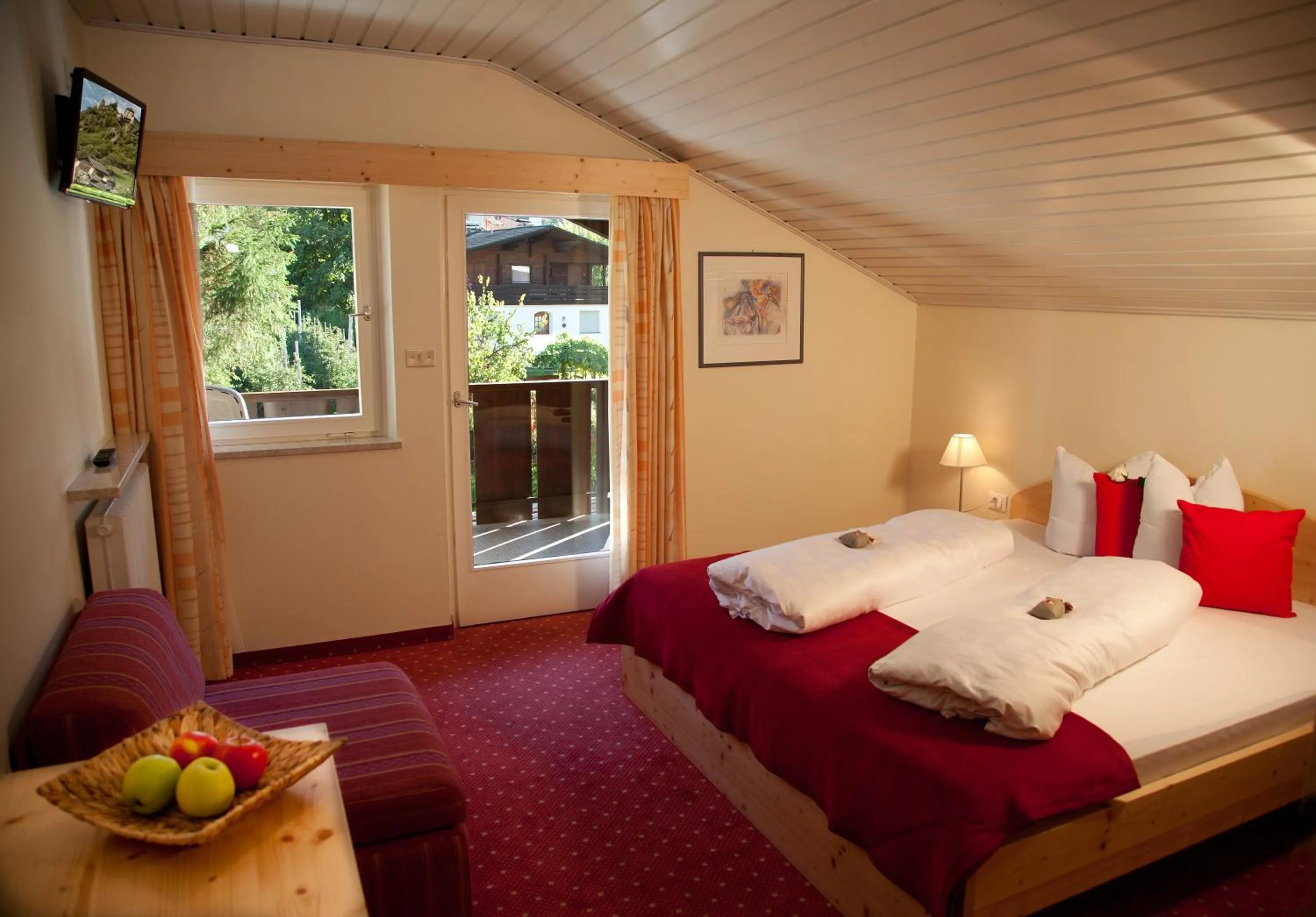 Bedroom in Pension Lärchenhof