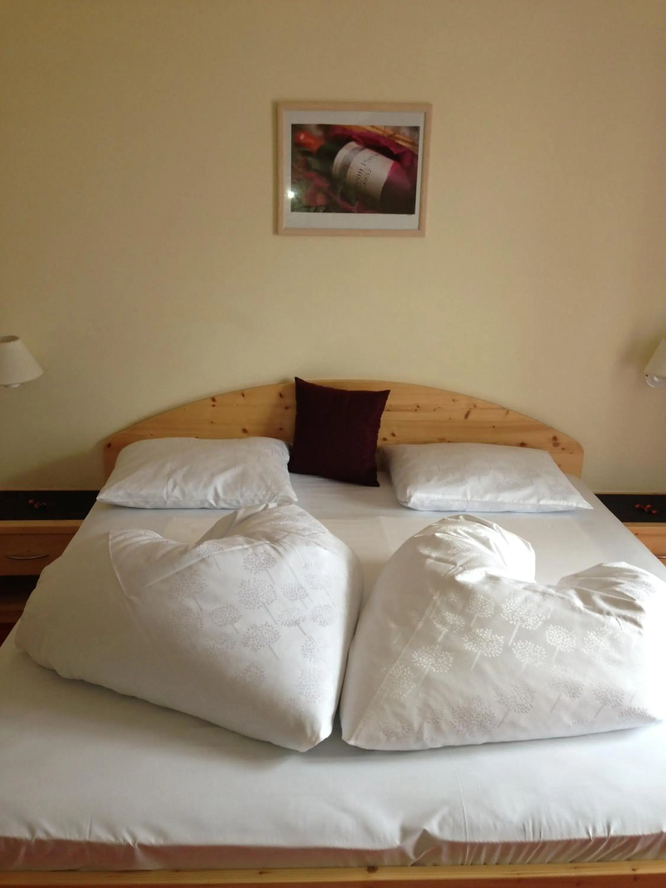 Bed in Pension Lärchenhof