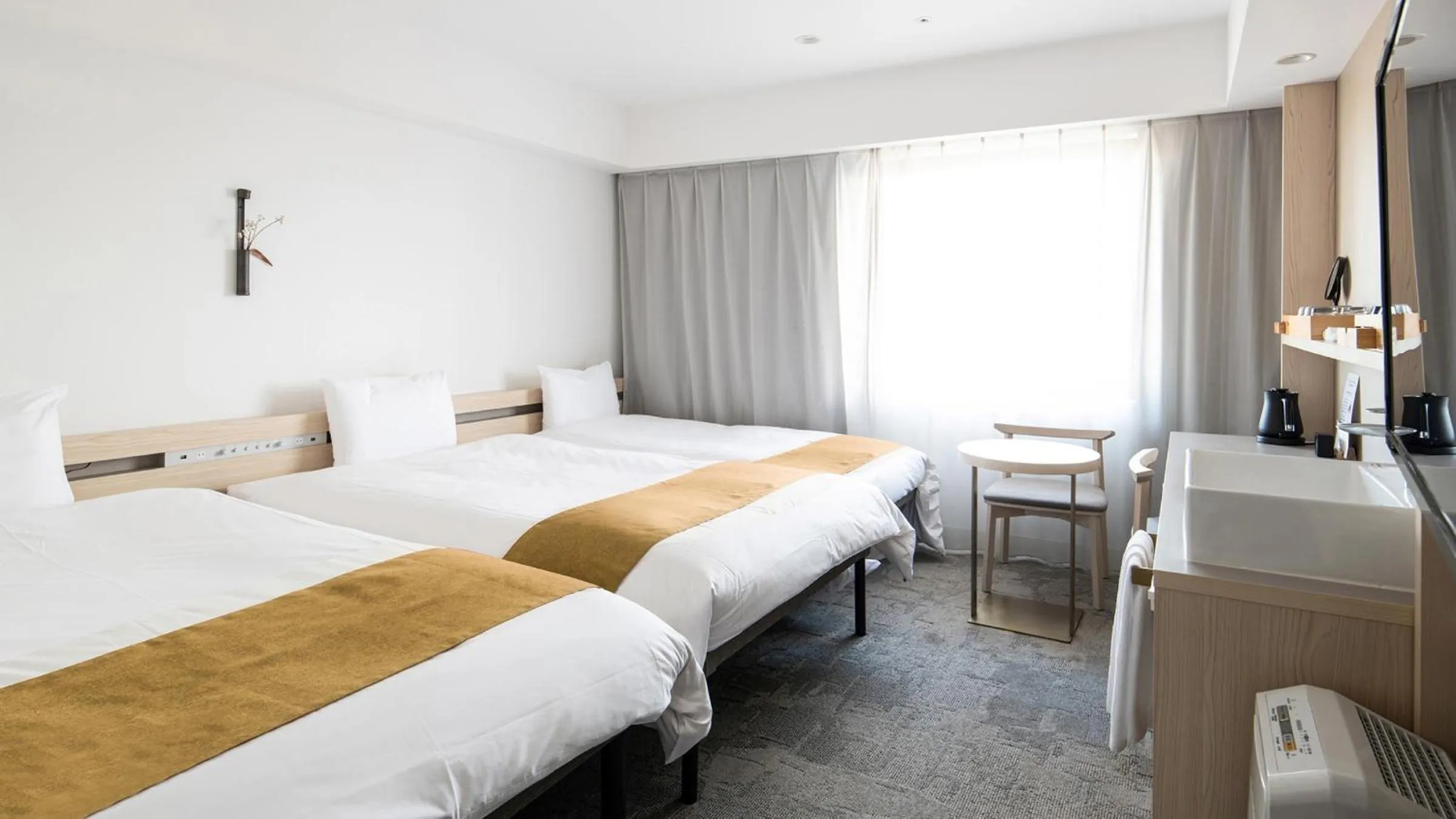 Bed in REF Kumamoto by VESSEL HOTELS