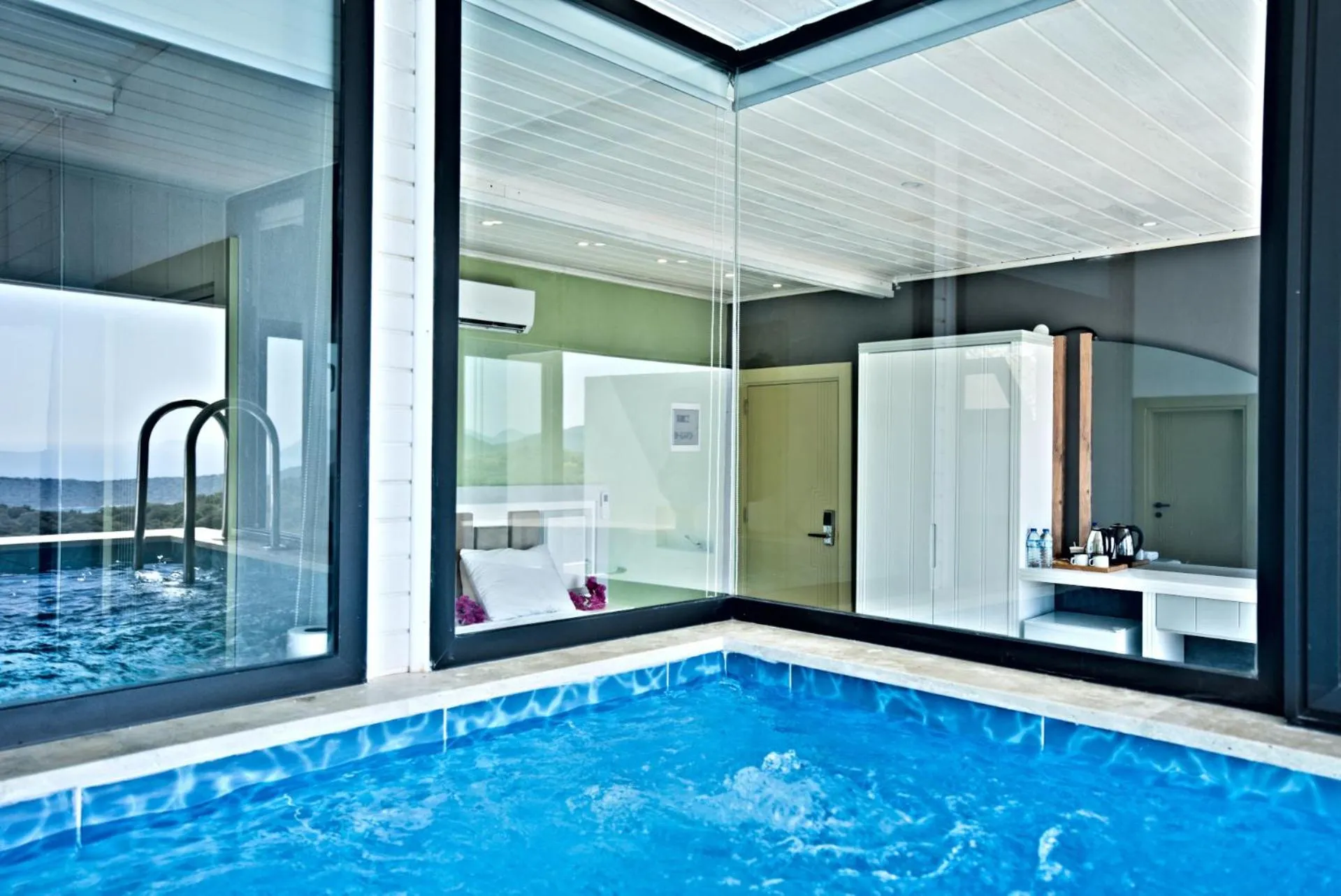 Pool view in Stonehillkaş