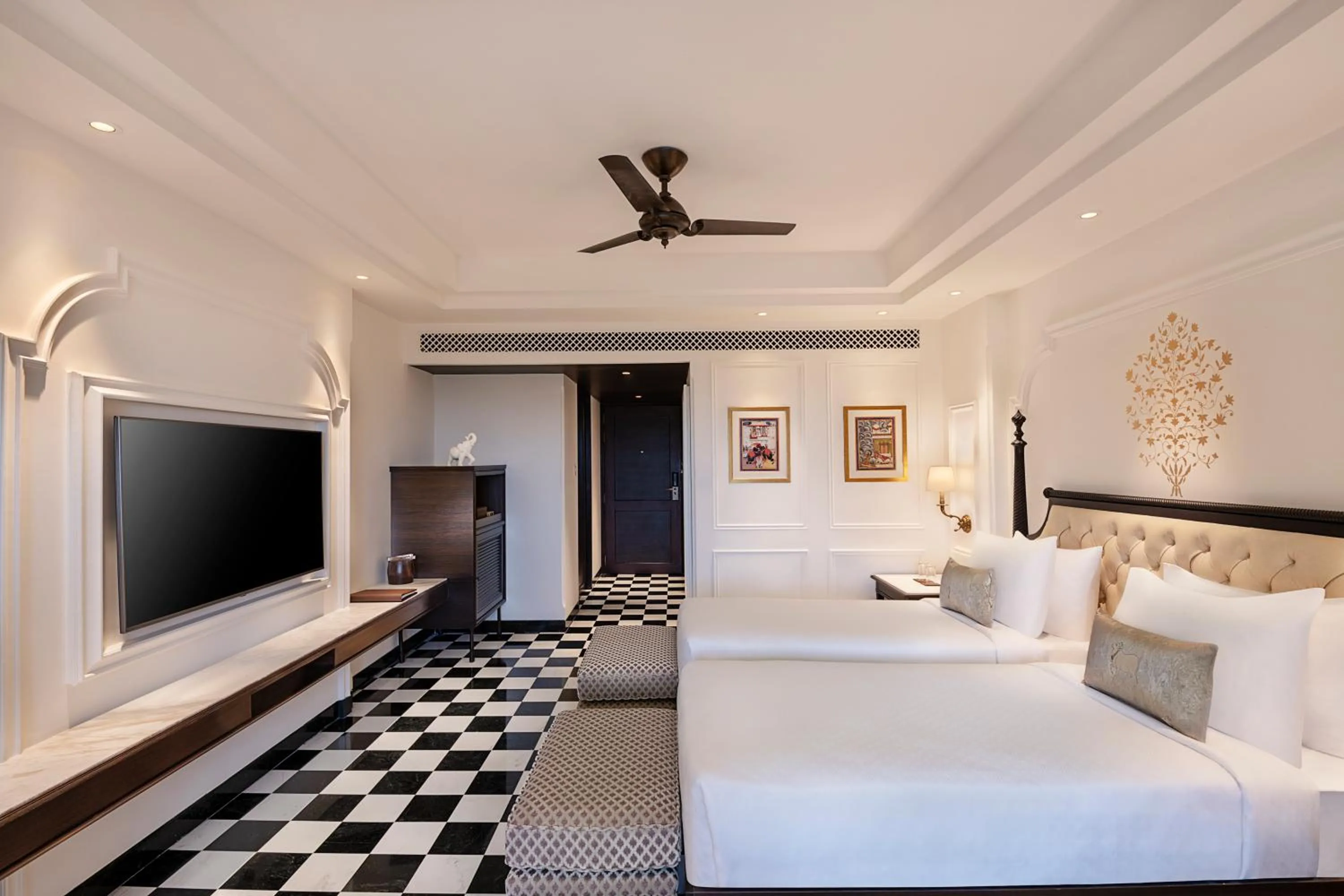 Bedroom, Bed in Aurika, Udaipur - Luxury by Lemon Tree Hotels