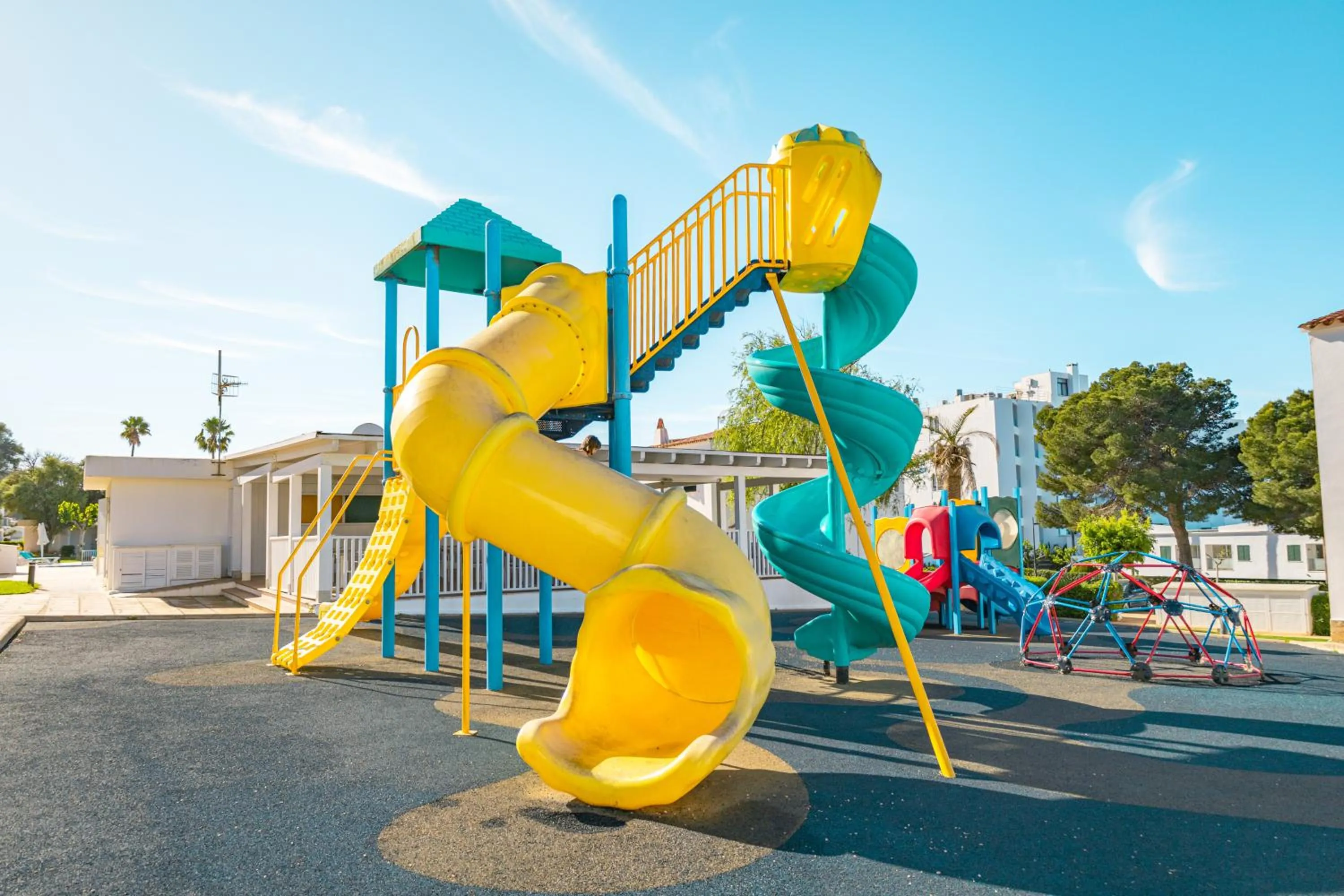 Children play ground in Seth Mestral & Llebeig