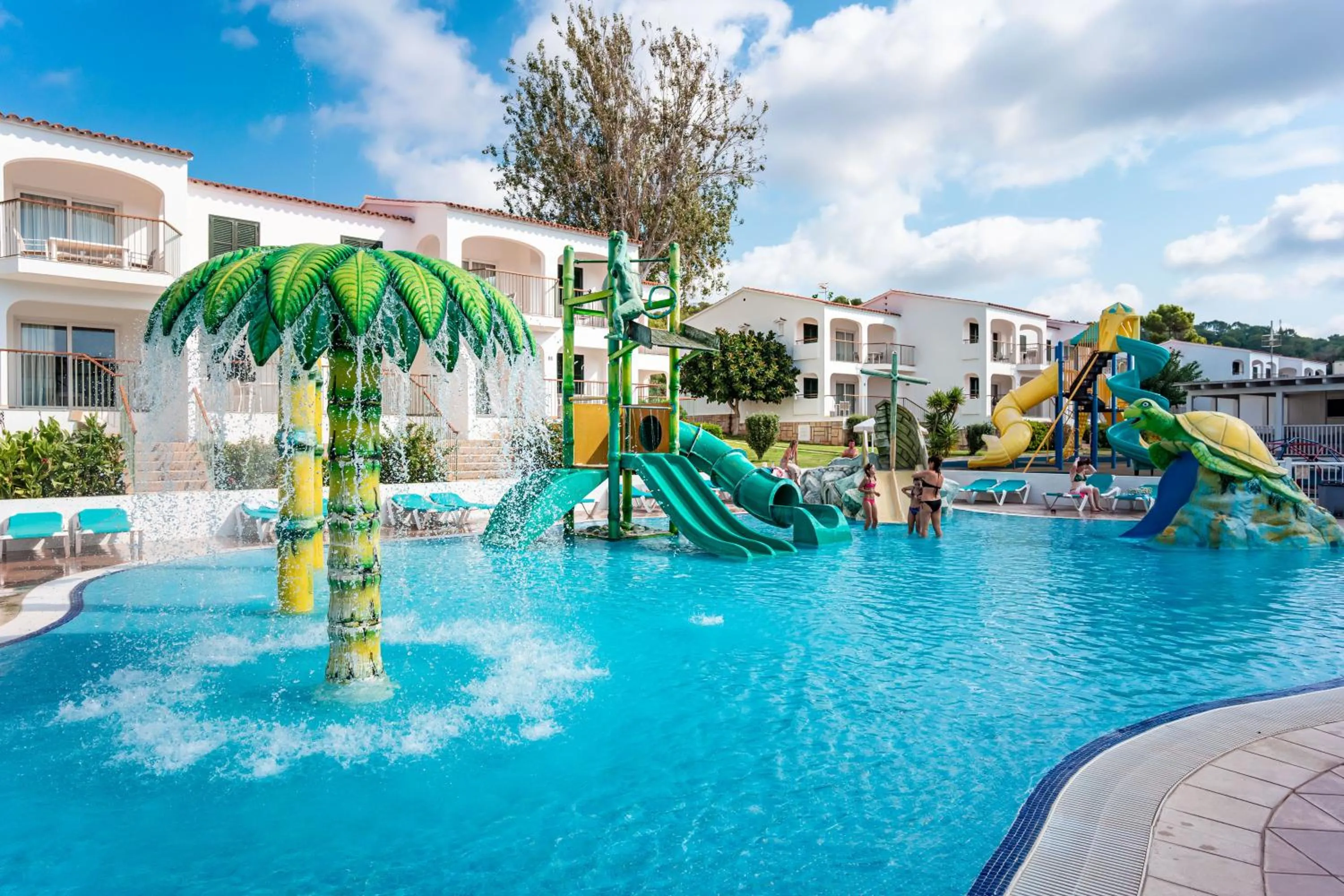 Children play ground in Seth Mestral & Llebeig