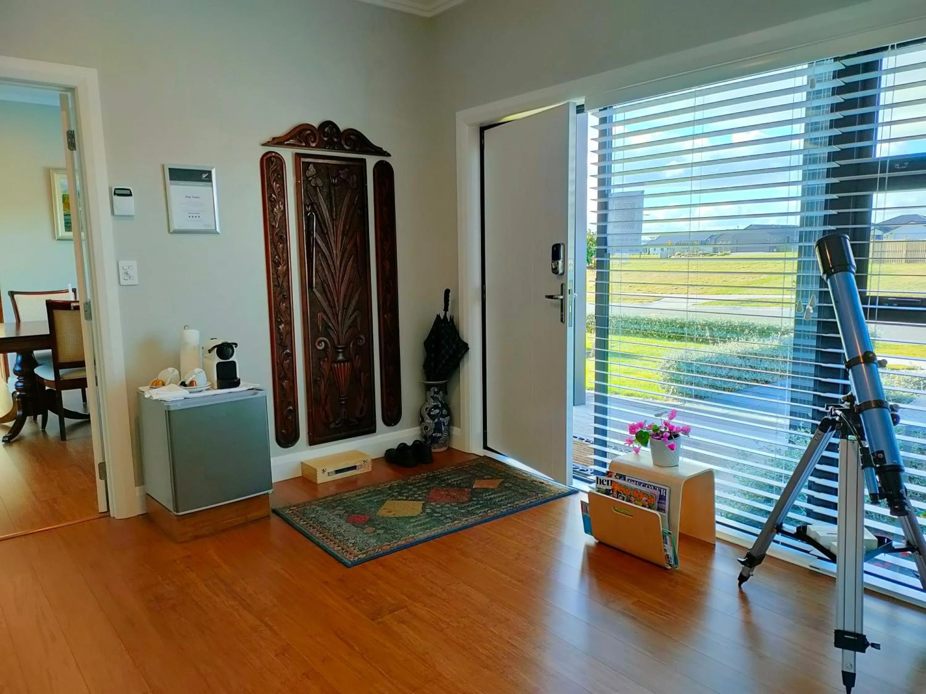 Seating area in Stay Taupo
