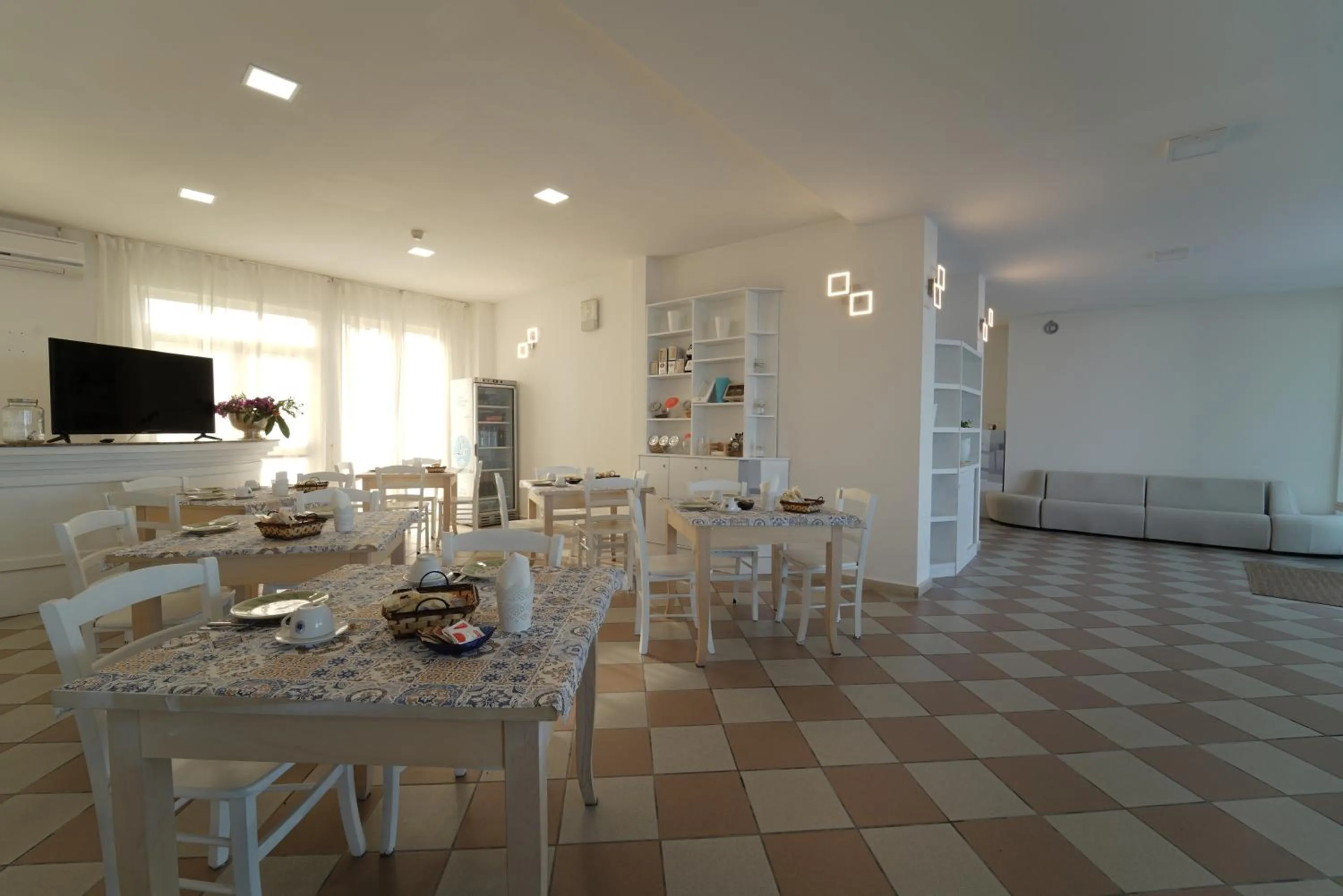 Living room in Hotel Rivabella