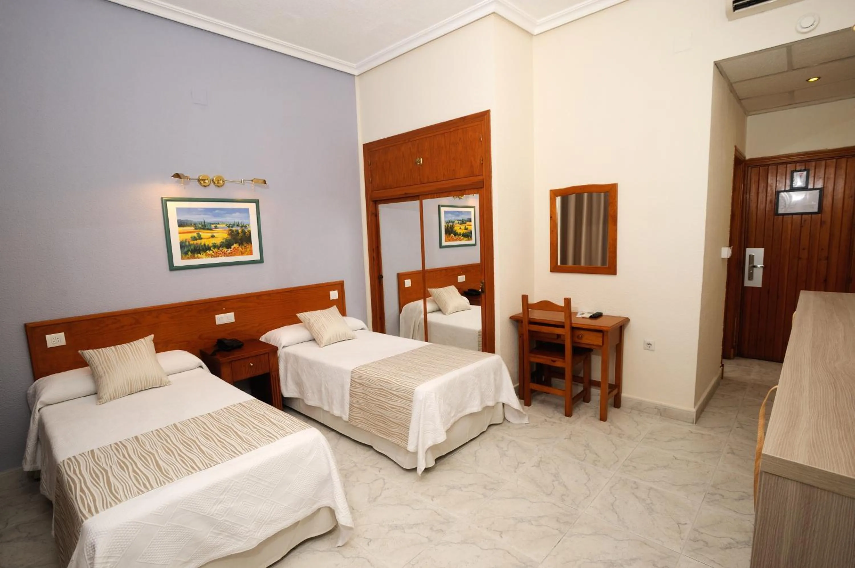 Bed in Hotel Complejo Los Rosales